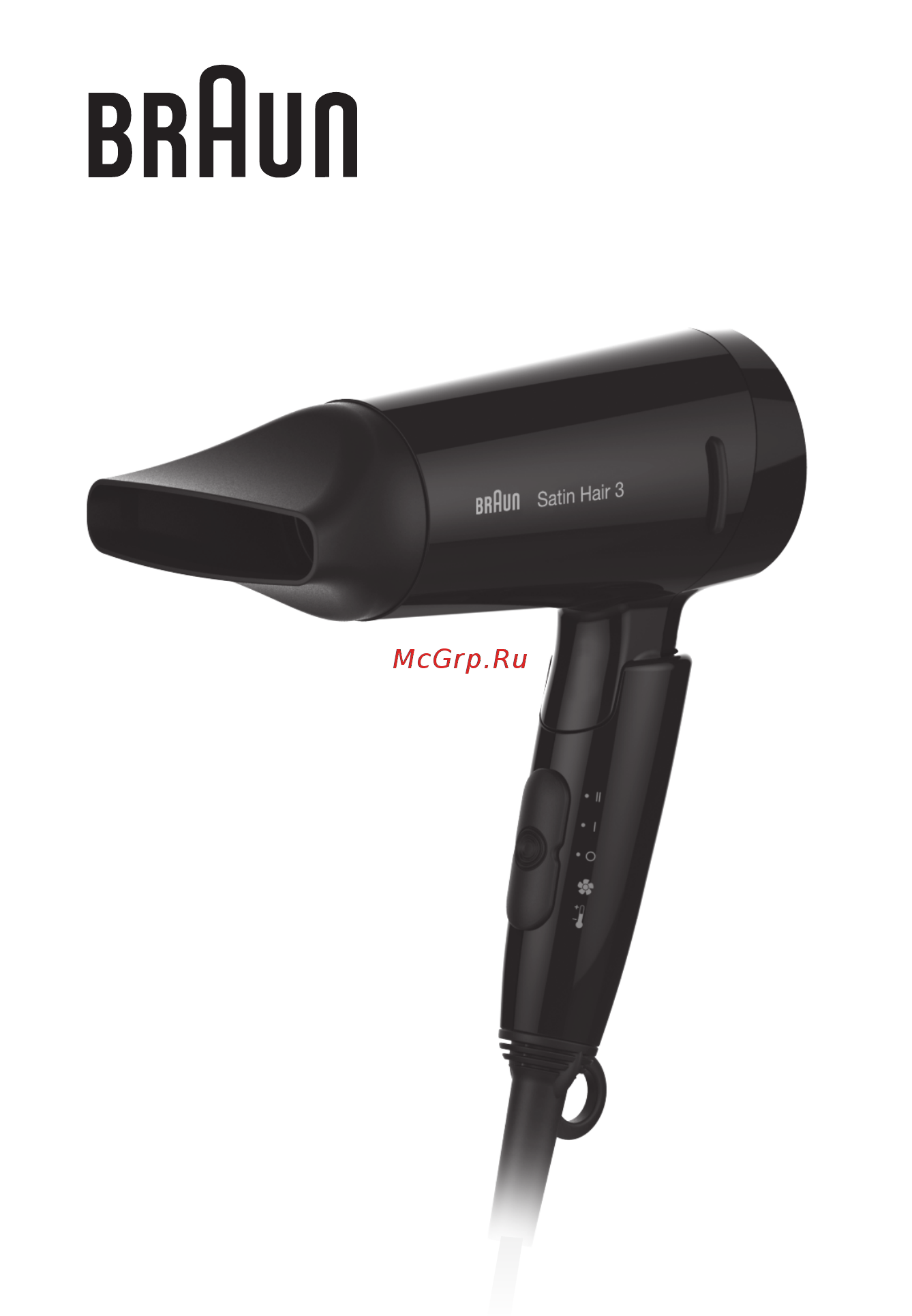 Braun HD 350 Black Инструкция по эксплуатации онлайн