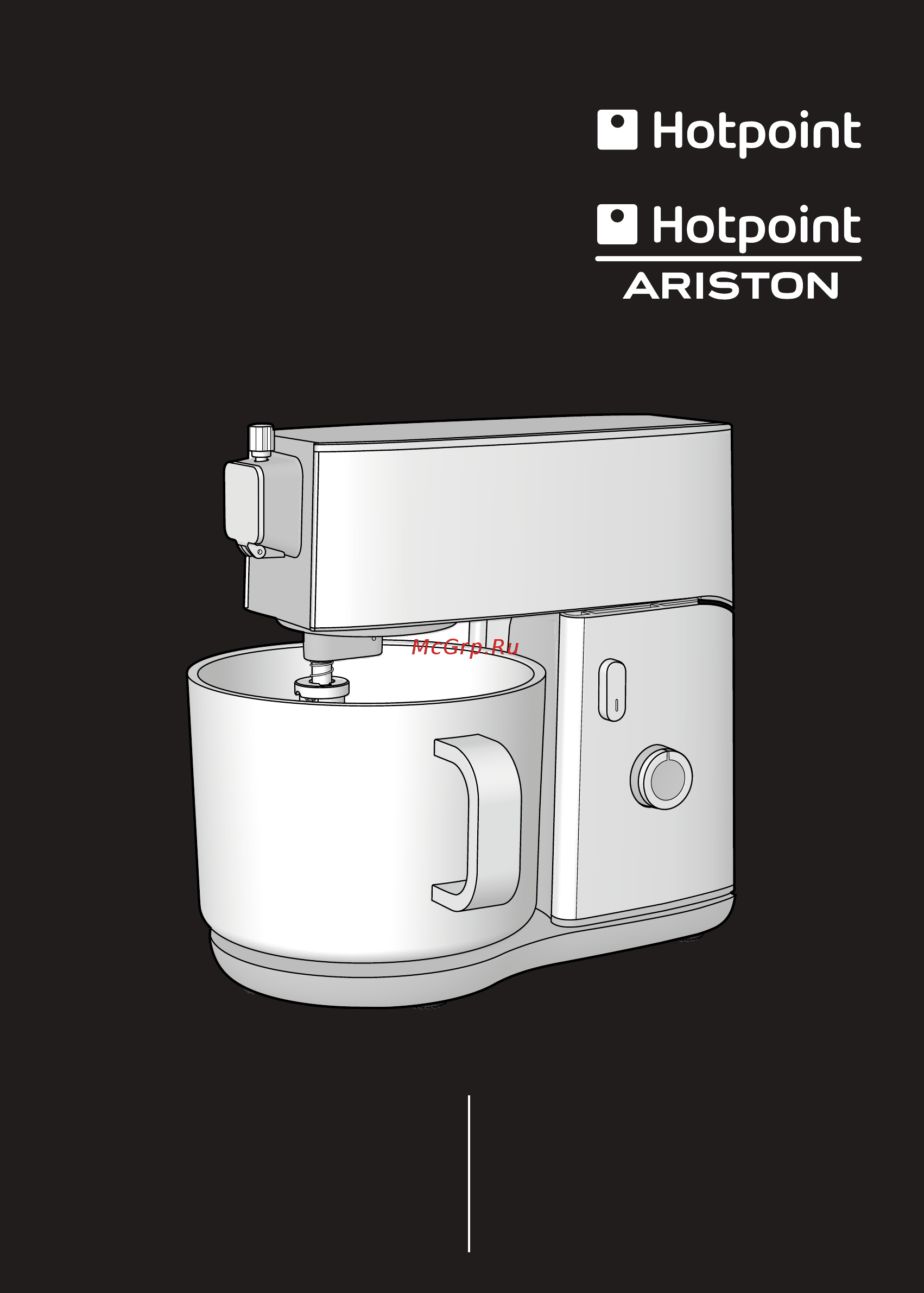 Hotpoint-Ariston KM 040 AX0 Серебристая Инструкция по эксплуатации онлайн