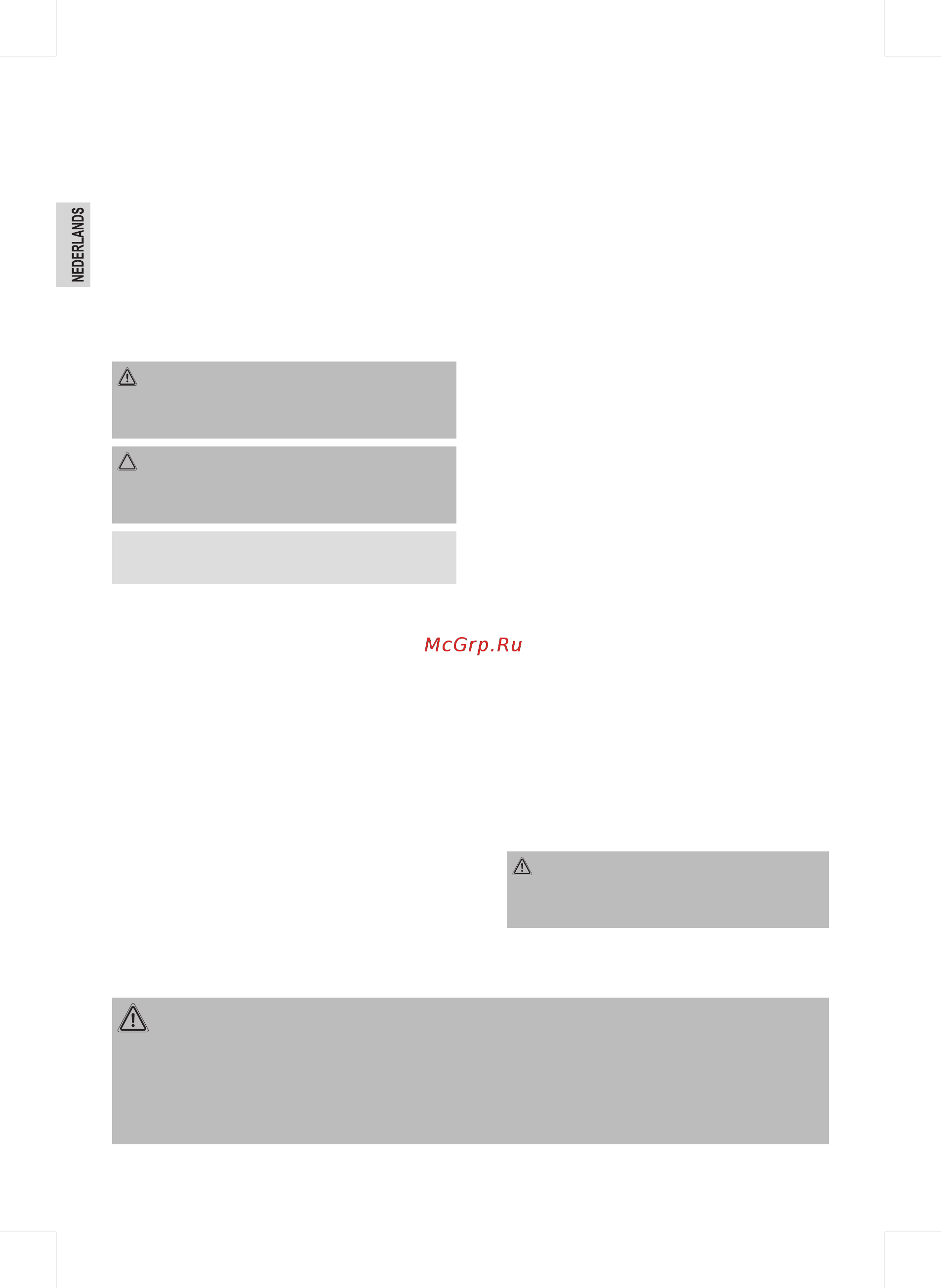 ProfiCook 501069 [12/90] Speciale veiligheidsinstructies voor dit apparaat