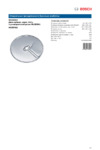 Bosch MUZ8AG1 Инструкция по эксплуатации