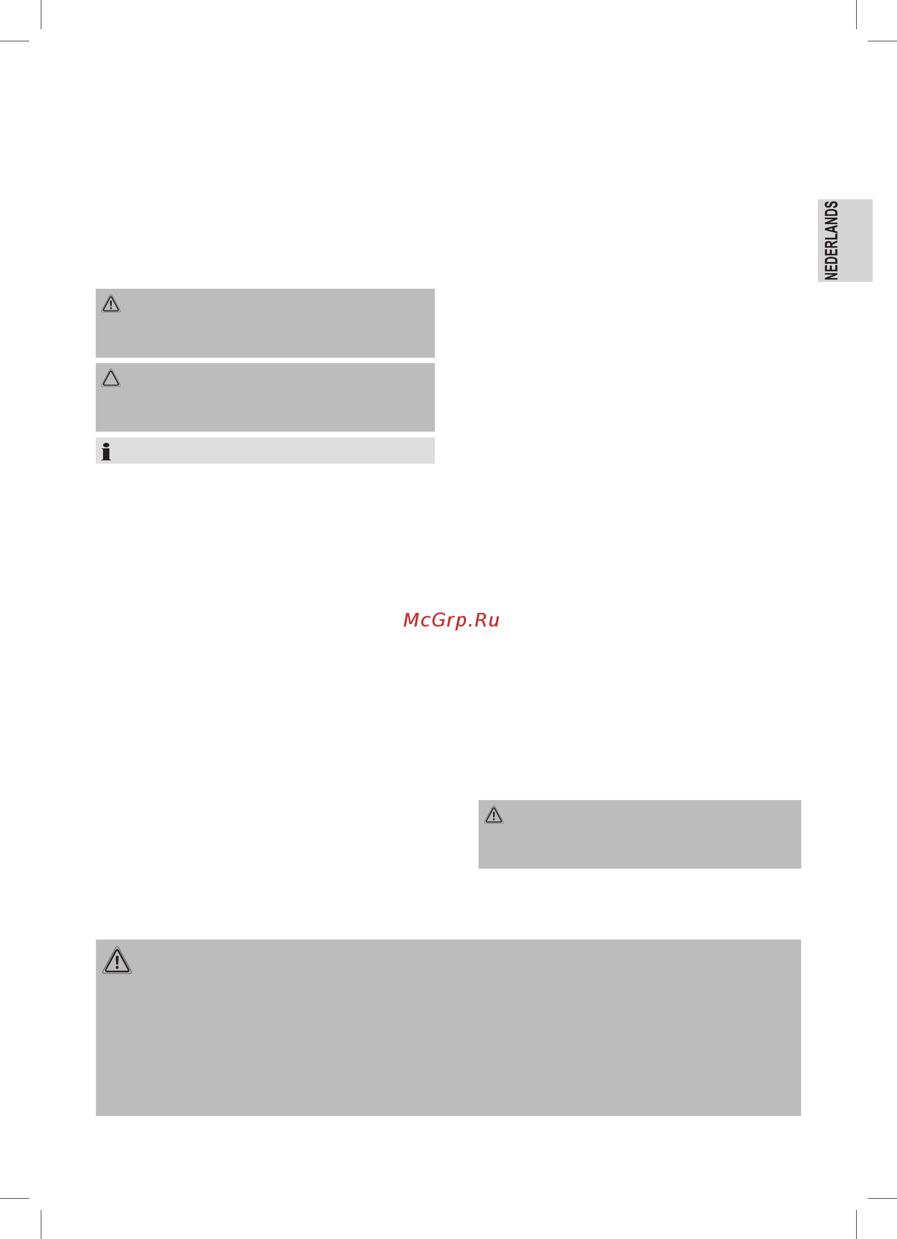 ProfiCook 501107 [11/62] Speciale veiligheidsvoorschriften voor dit toestel