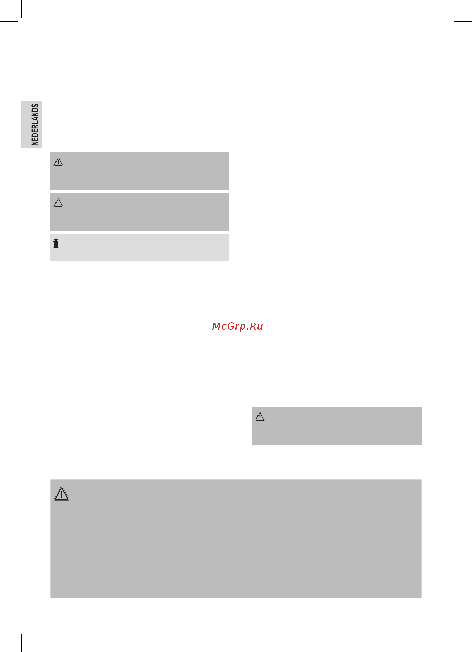 ProfiCook 501108 [12/68] Bijzondere veiligheidsinstructies voor dit apparaat