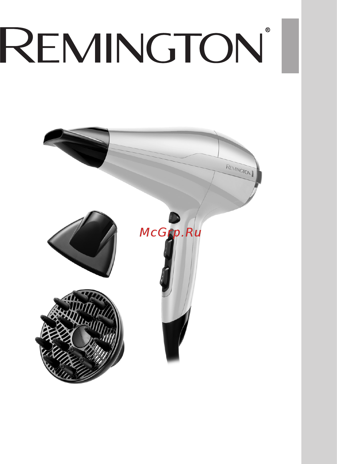 Remington PRO-Air AC5913W Инструкция по эксплуатации онлайн
