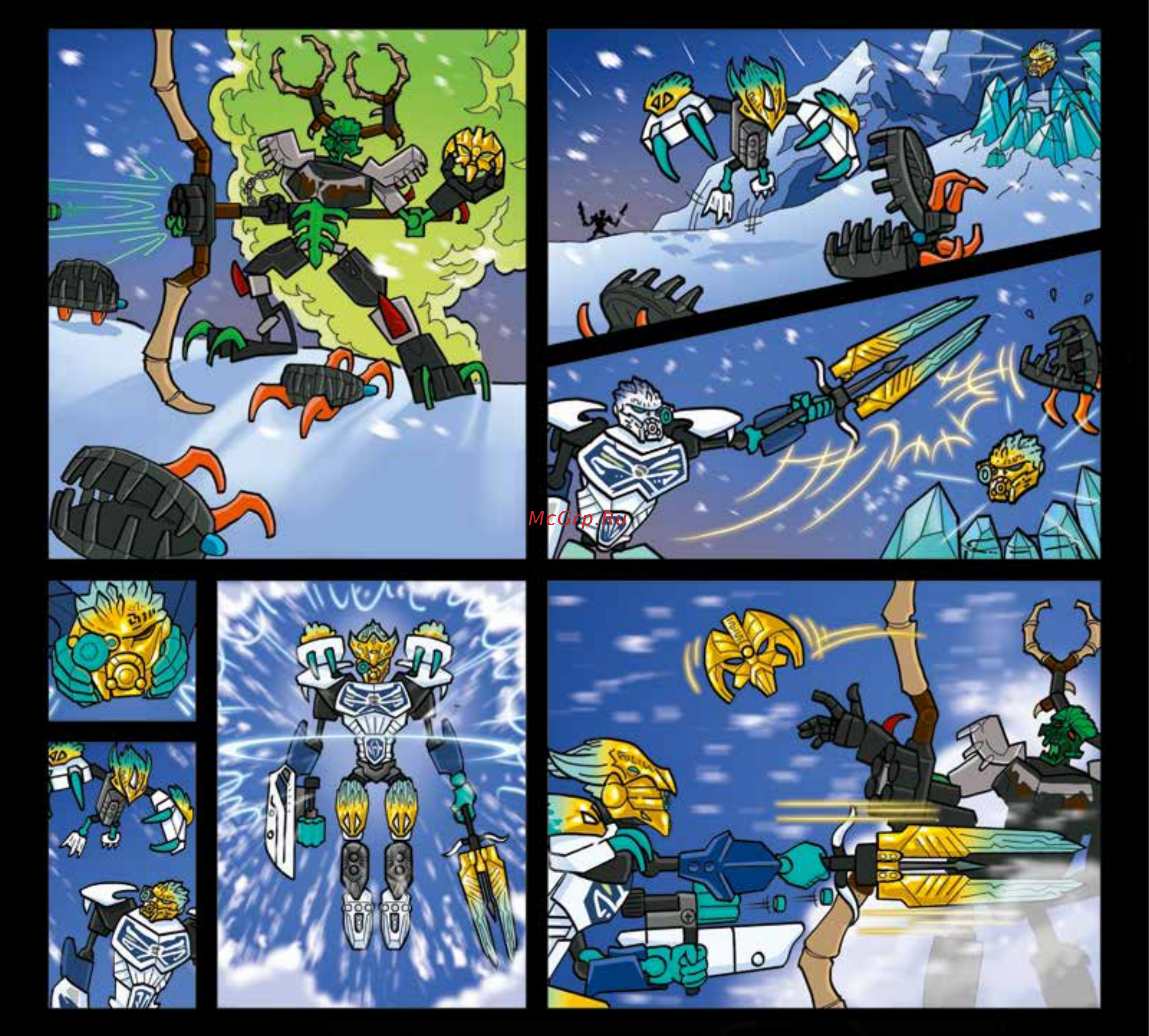 Lego Bionicle Копака и Мелум — Объединение Льда (71311) Инструкция по эксплуатации онлайн [2/35] 304753