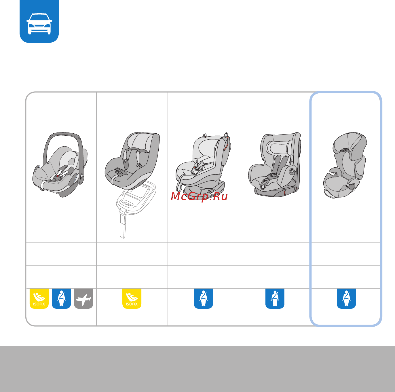Maxi-Cosi Rodi XR группа 2/3, Черный [12/66] Maxi cosi car seats