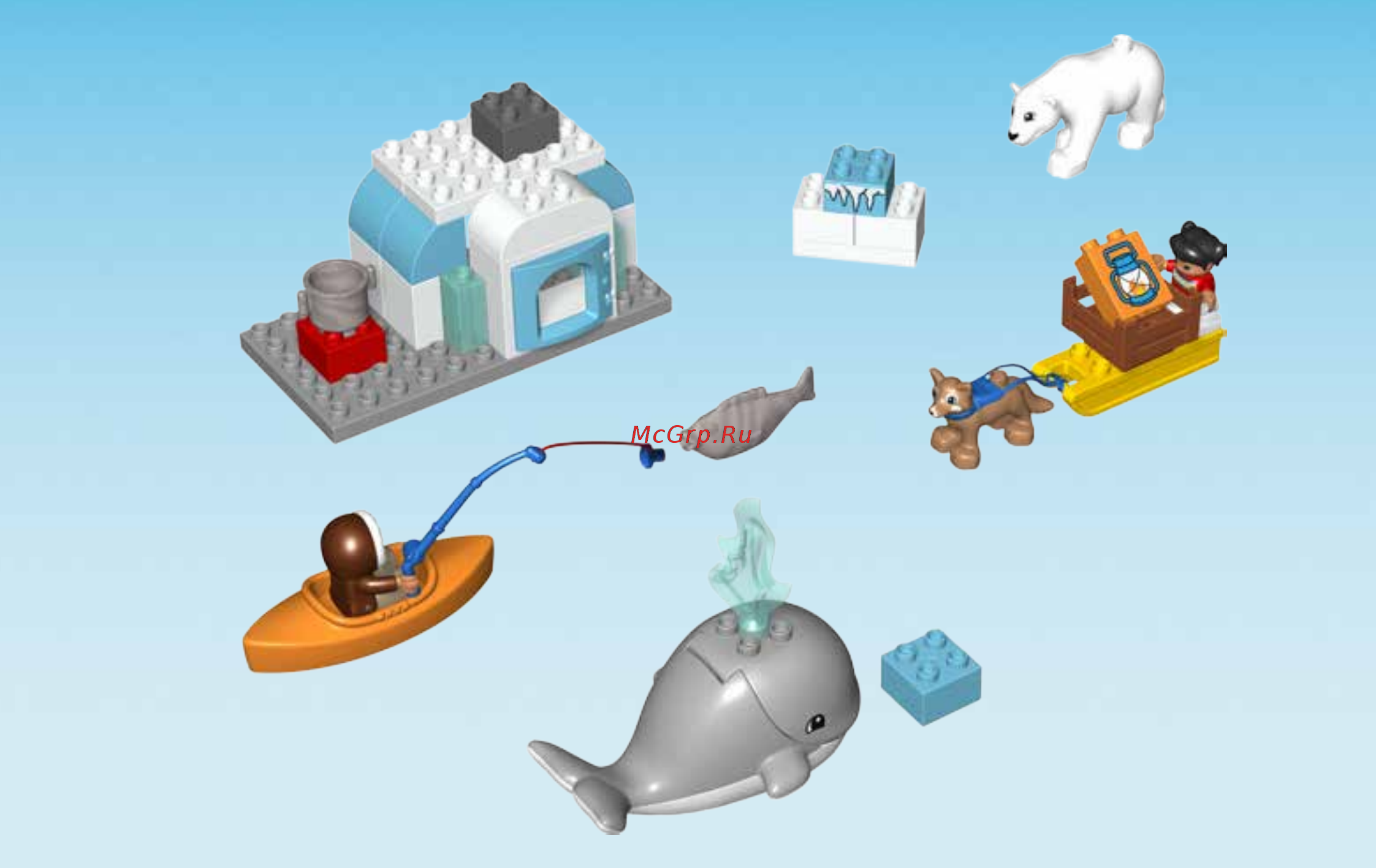 Lego DUPLO Town Вокруг света: Арктика (10803) Инструкция по ...