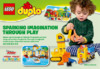 Lego DUPLO Town Экскаватор-погрузчик (10811) Инструкция по эксплуатации