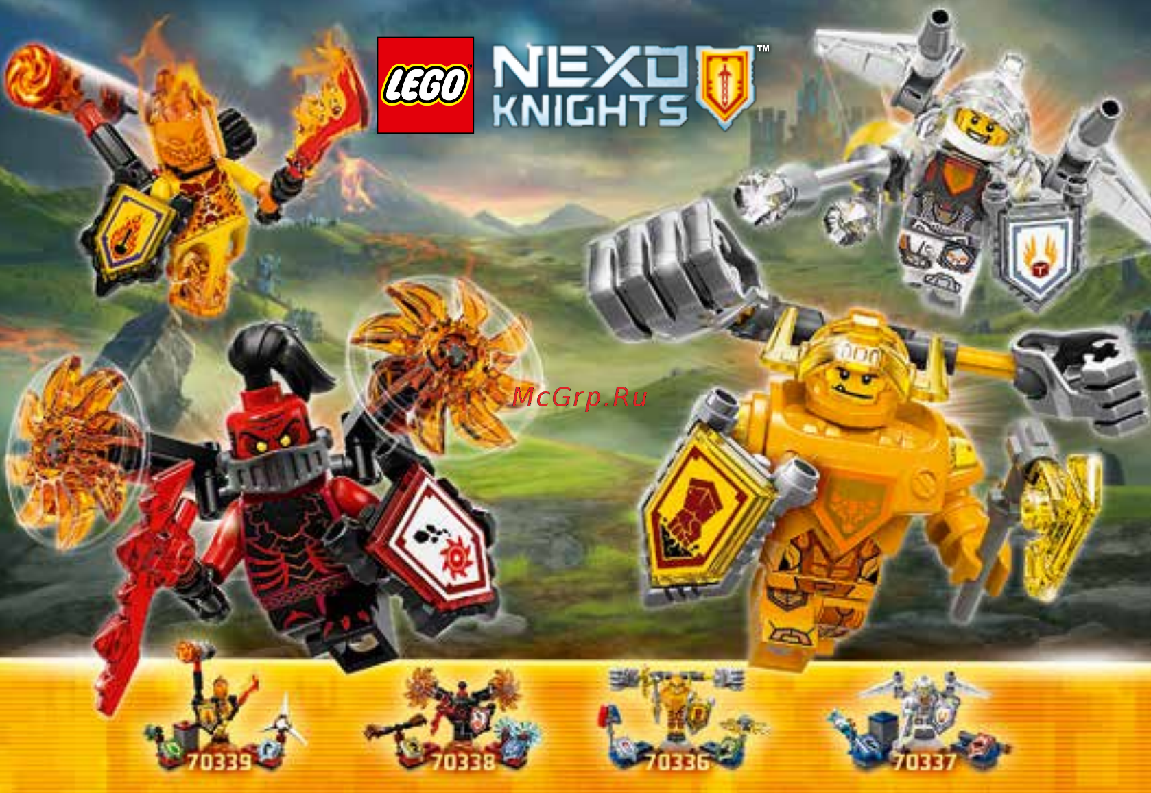 Lego Nexo Knights Флама — Абсолютная сила (70339) Инструкция по эксплуатации онлайн [29/31] 305096