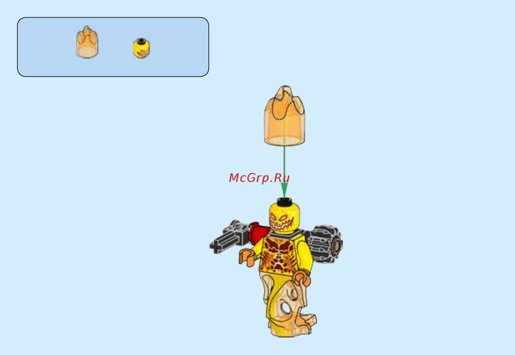 Lego Nexo Knights Флама — Абсолютная сила (70339) Инструкция по эксплуатации онлайн [4/31] 305096