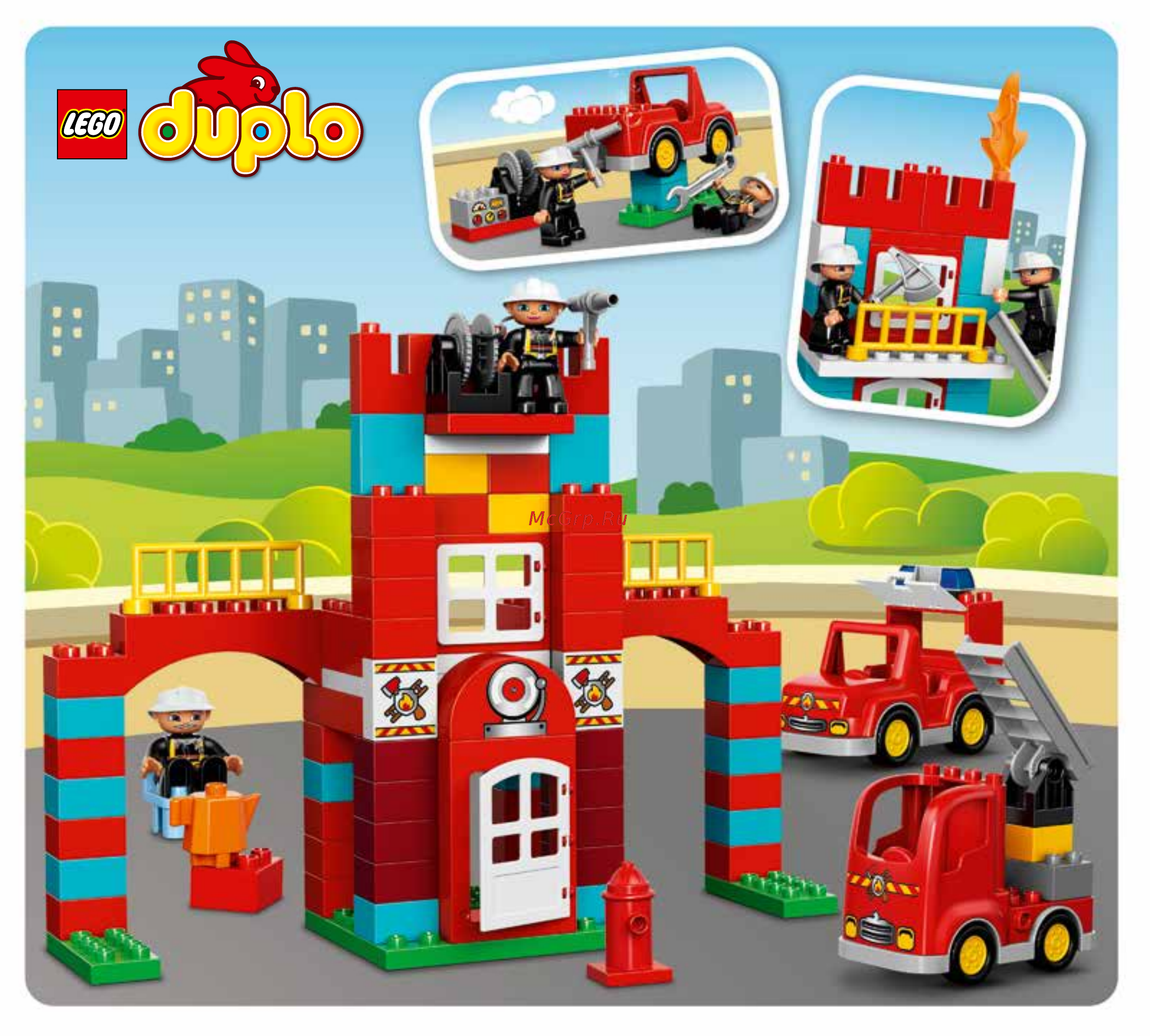 Lego DUPLO Town Пожарная станция (10593) Инструкция по эксплуатации онлайн [20/23] 305097