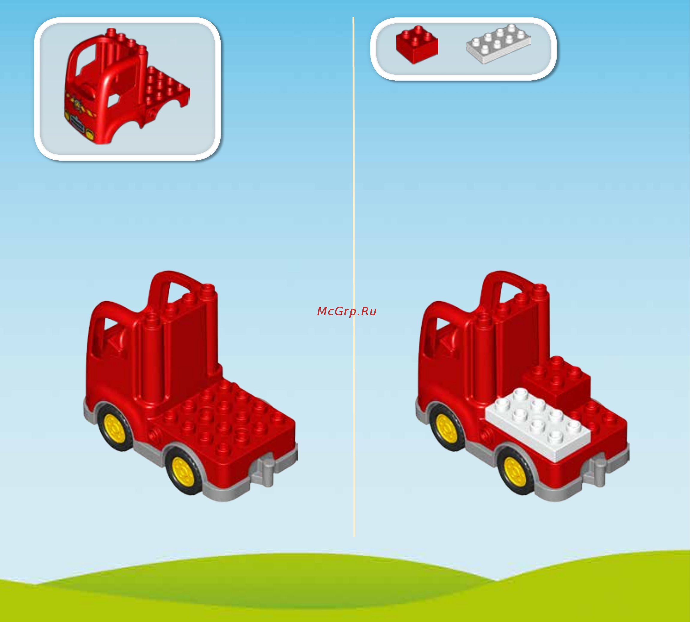 Lego DUPLO Town Пожарная станция (10593) Инструкция по эксплуатации онлайн [3/23] 305097