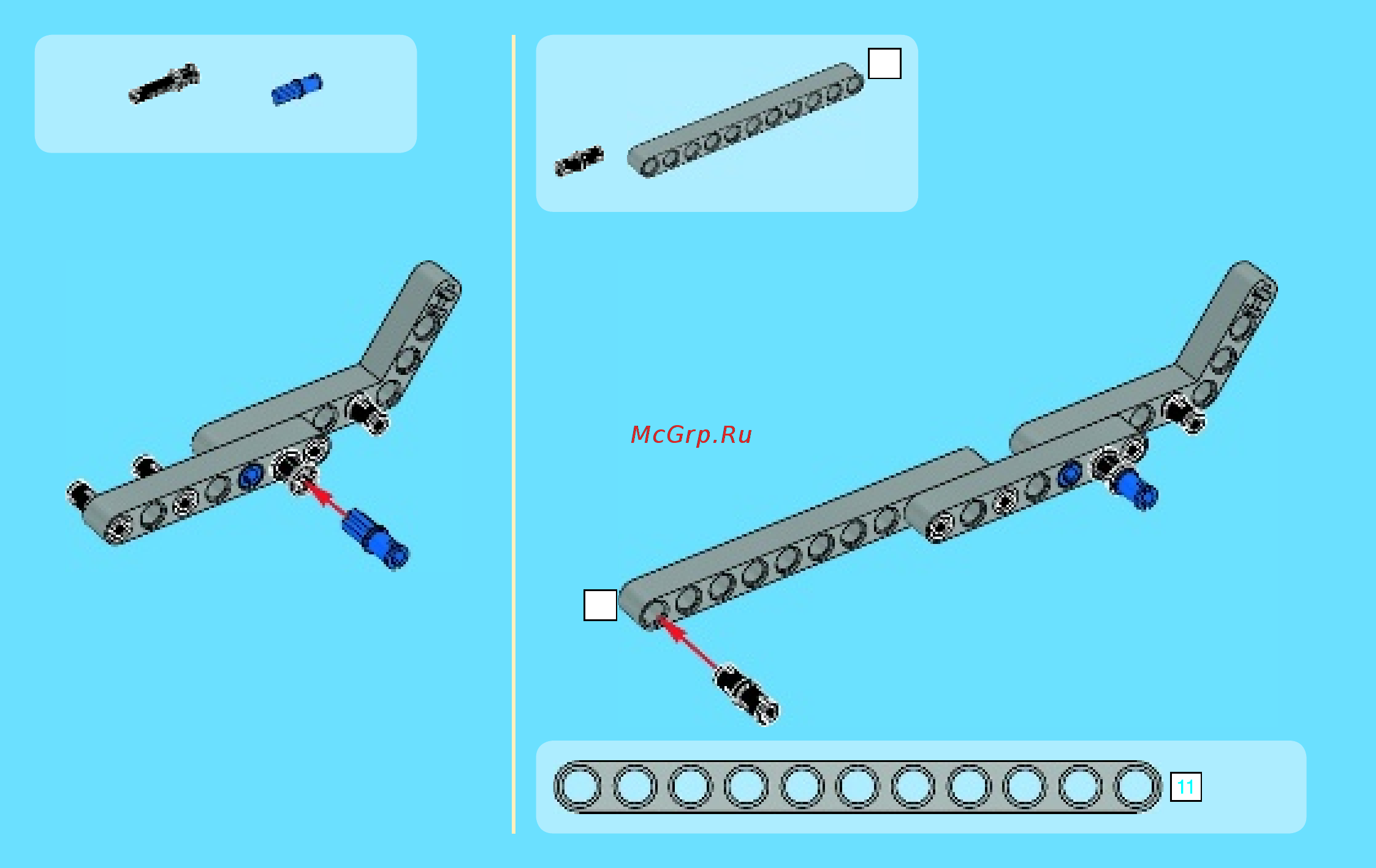 Lego Technic Квадроцикл (42034) Инструкция по эксплуатации онлайн [4/59] 305114