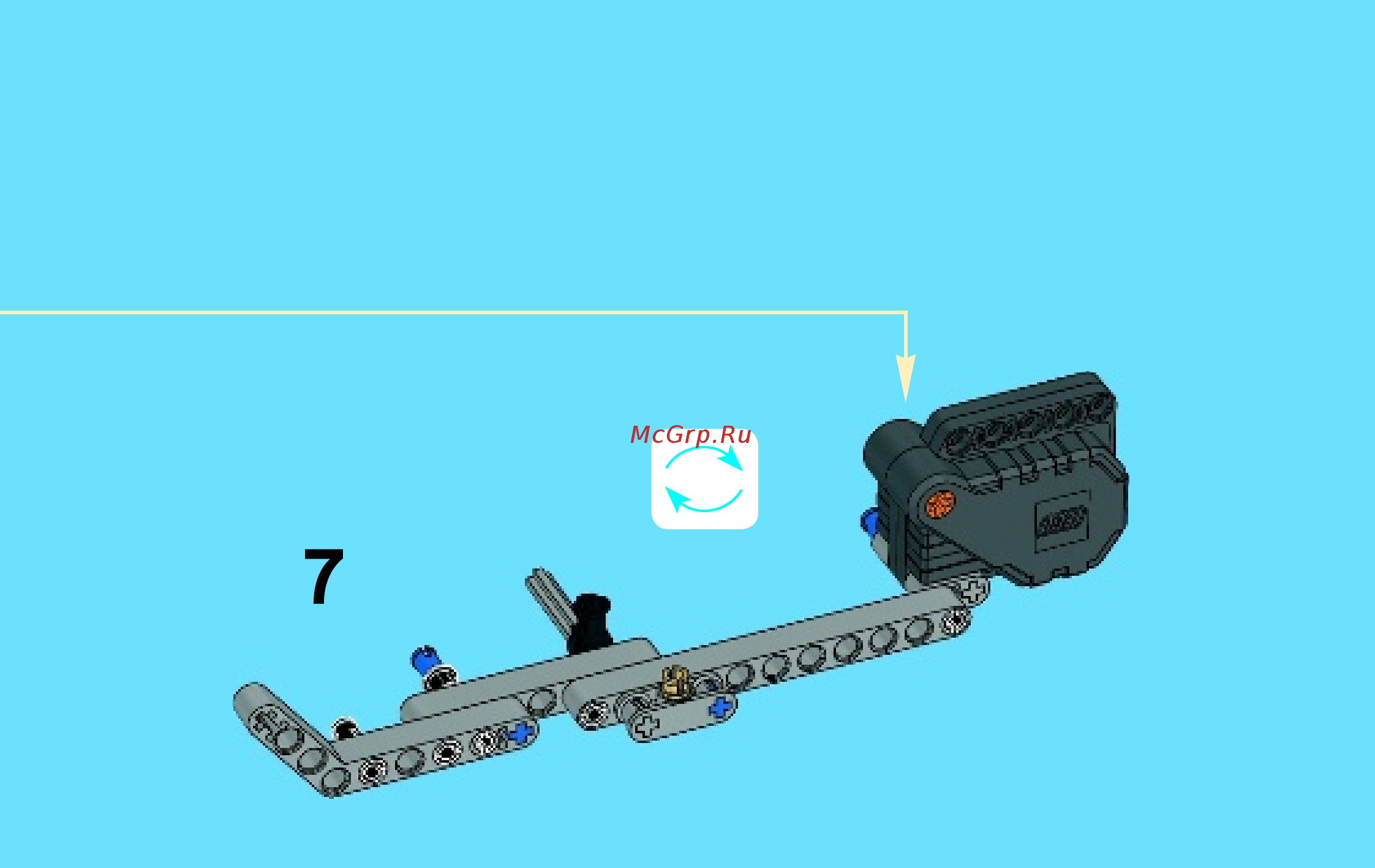 Lego Technic Квадроцикл (42034) Инструкция по эксплуатации онлайн [7/59] 305114