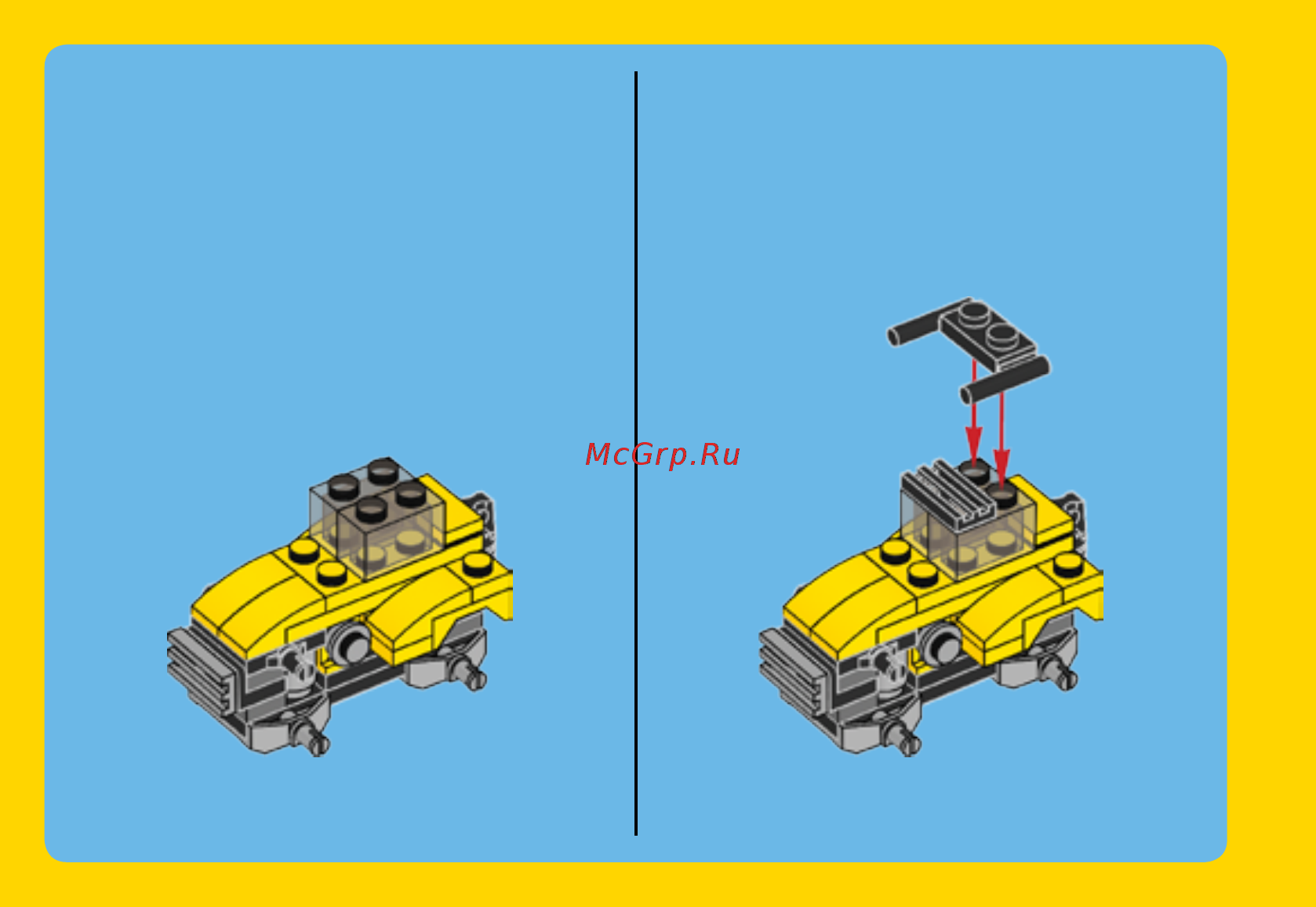 Lego Creator Строительная техника (31041) Инструкция по эксплуатации онлайн [8/31] 305130