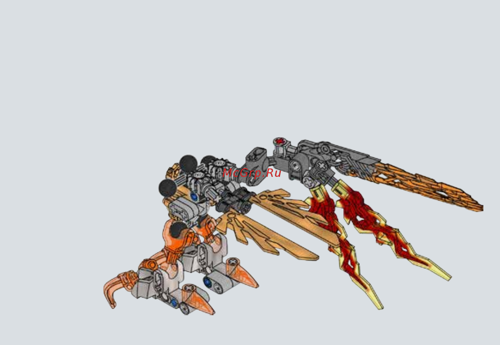 Lego Bionicle Икир, Тотемное животное Огня (71303) Инструкция по эксплуатации онлайн [25/39] 305135
