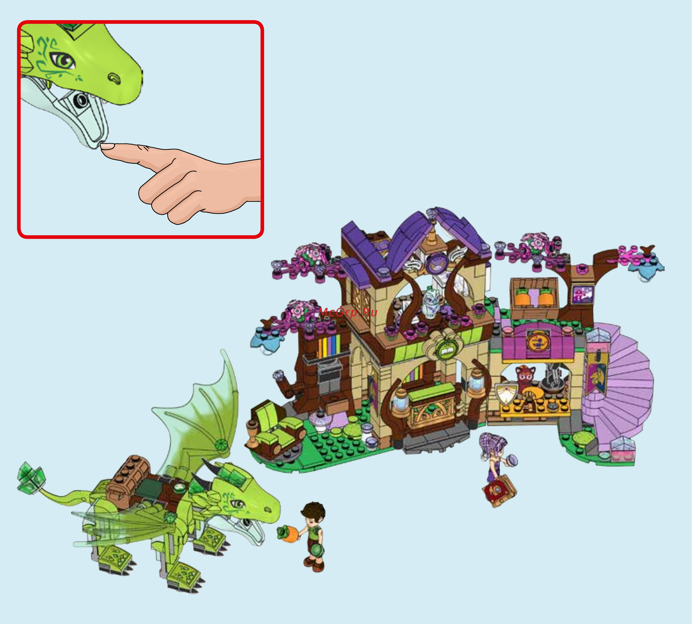 Lego Elves Секретный рынок (41176) Инструкция по эксплуатации онлайн [150/159] 305138