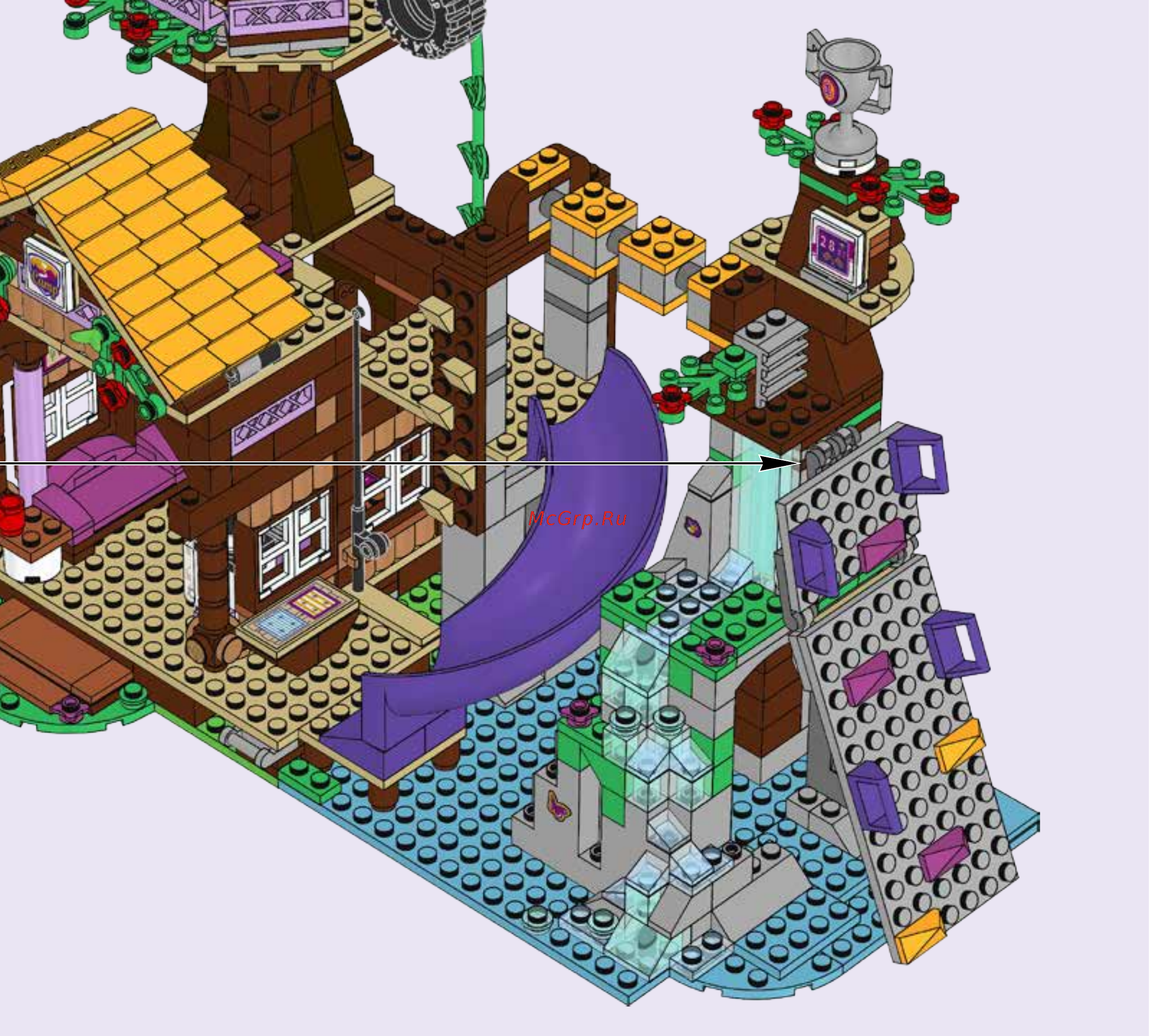 Lego Friends Спортивный лагерь: дом на дереве (41122) Инструкция по эксплуатации онлайн [194/203] 305148