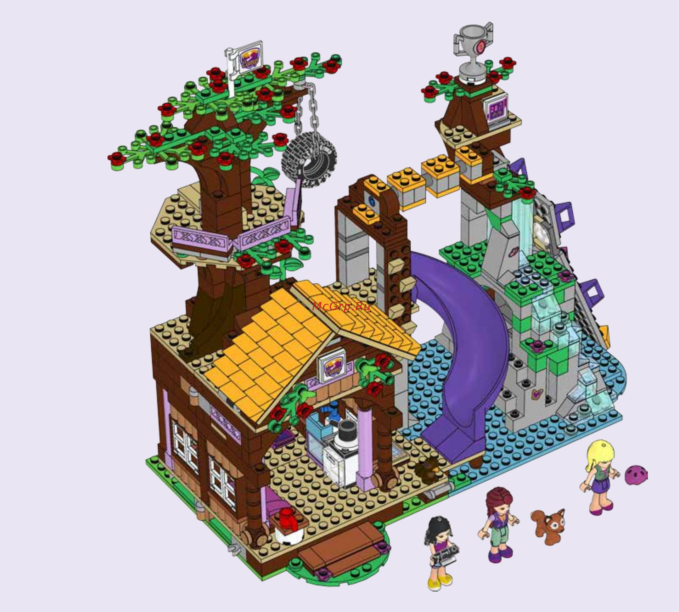 Lego Friends Спортивный лагерь: дом на дереве (41122) Инструкция по эксплуатации онлайн [195/203] 305148