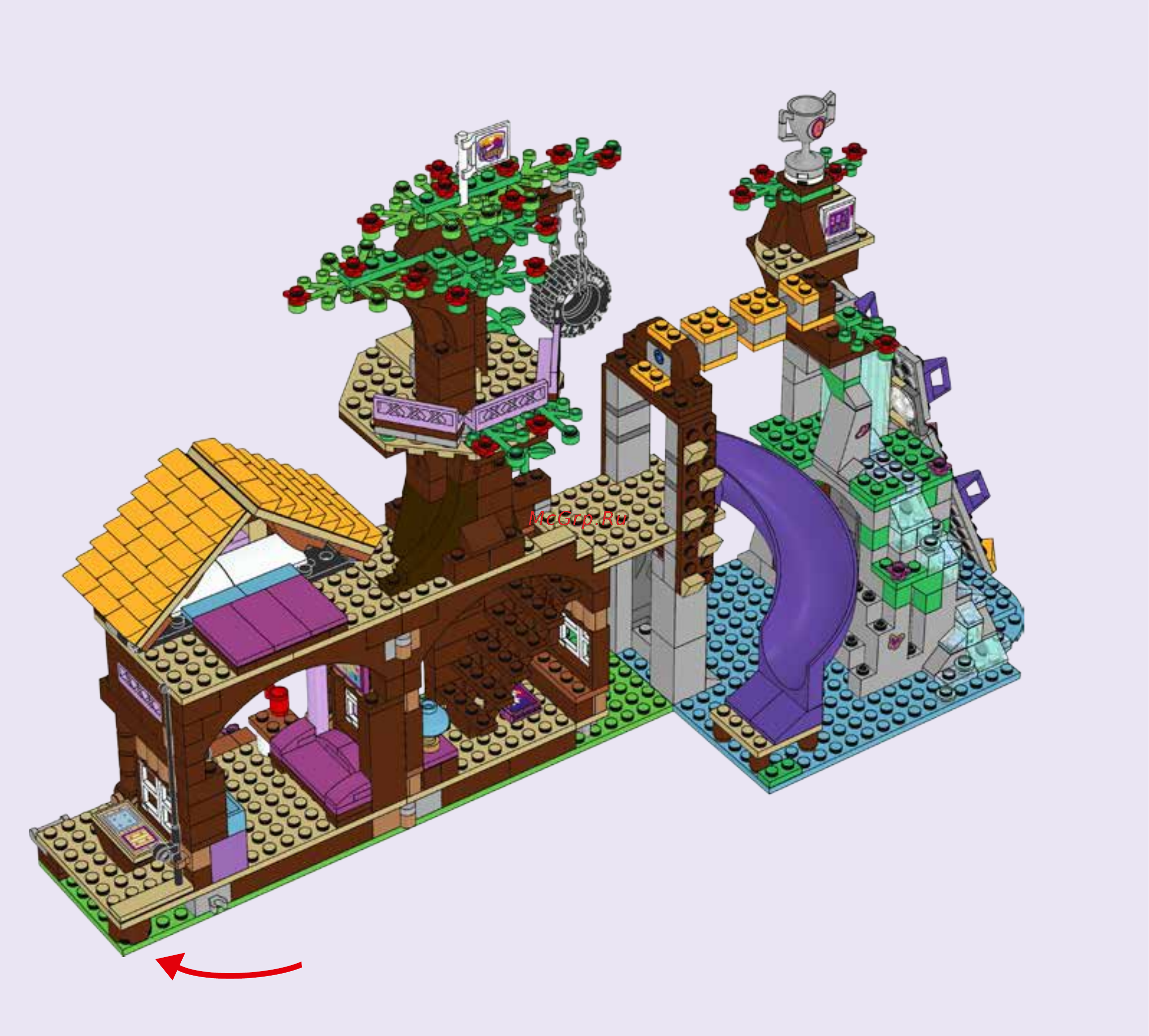 Lego Friends Спортивный лагерь: дом на дереве (41122) Инструкция по эксплуатации онлайн [196/203] 305148