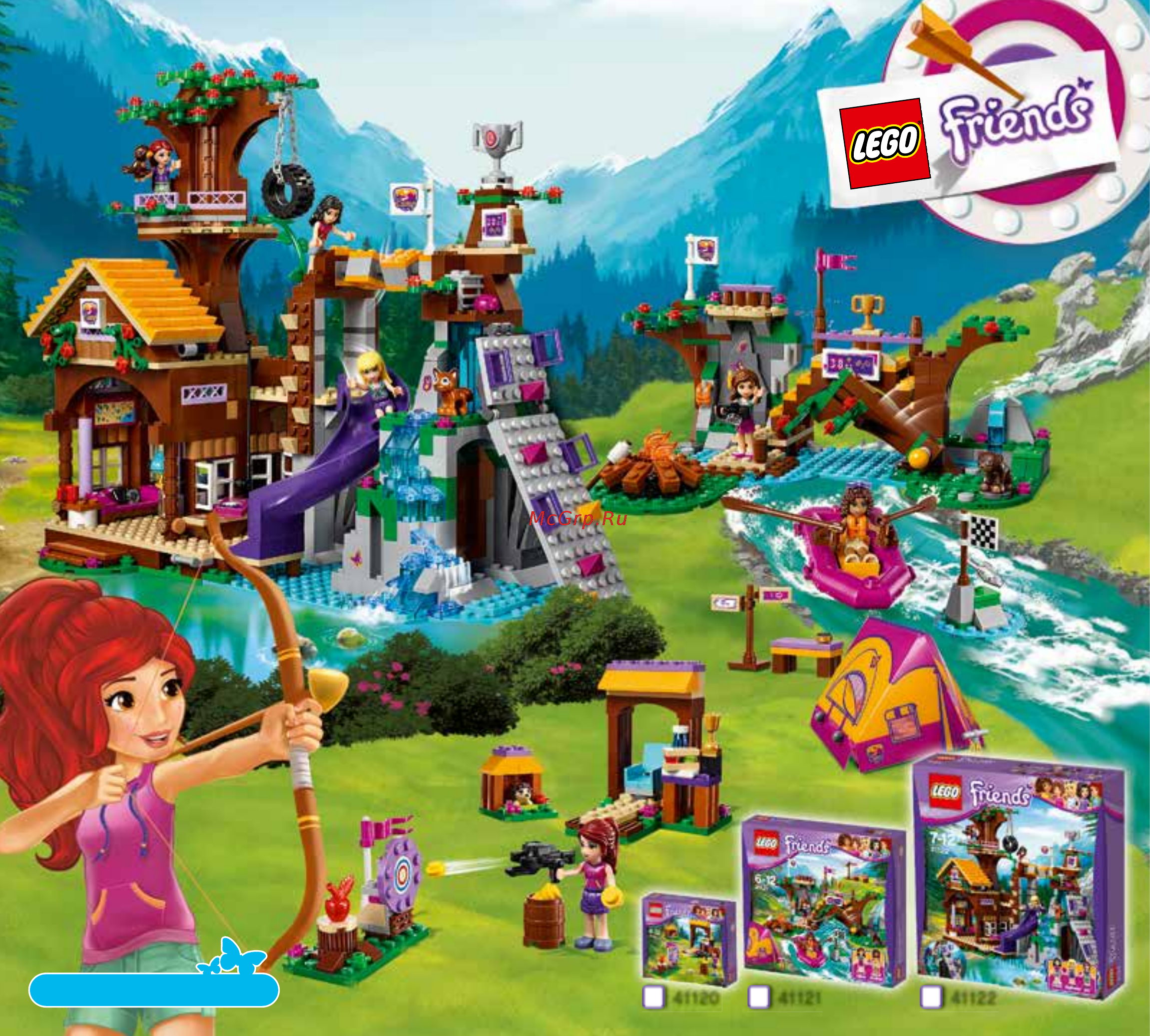 Lego Friends Спортивный лагерь: дом на дереве (41122) [197/203] Lego com friendscamp