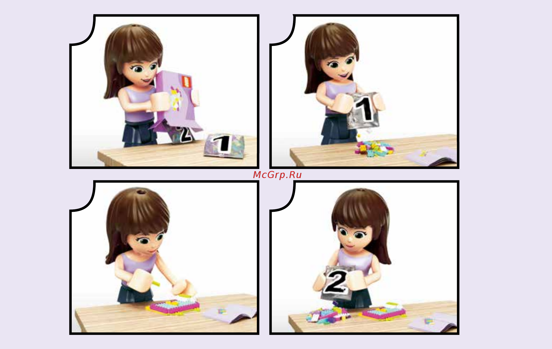Lego Friends День рождения (41110) Инструкция по эксплуатации онлайн [2/59] 305153