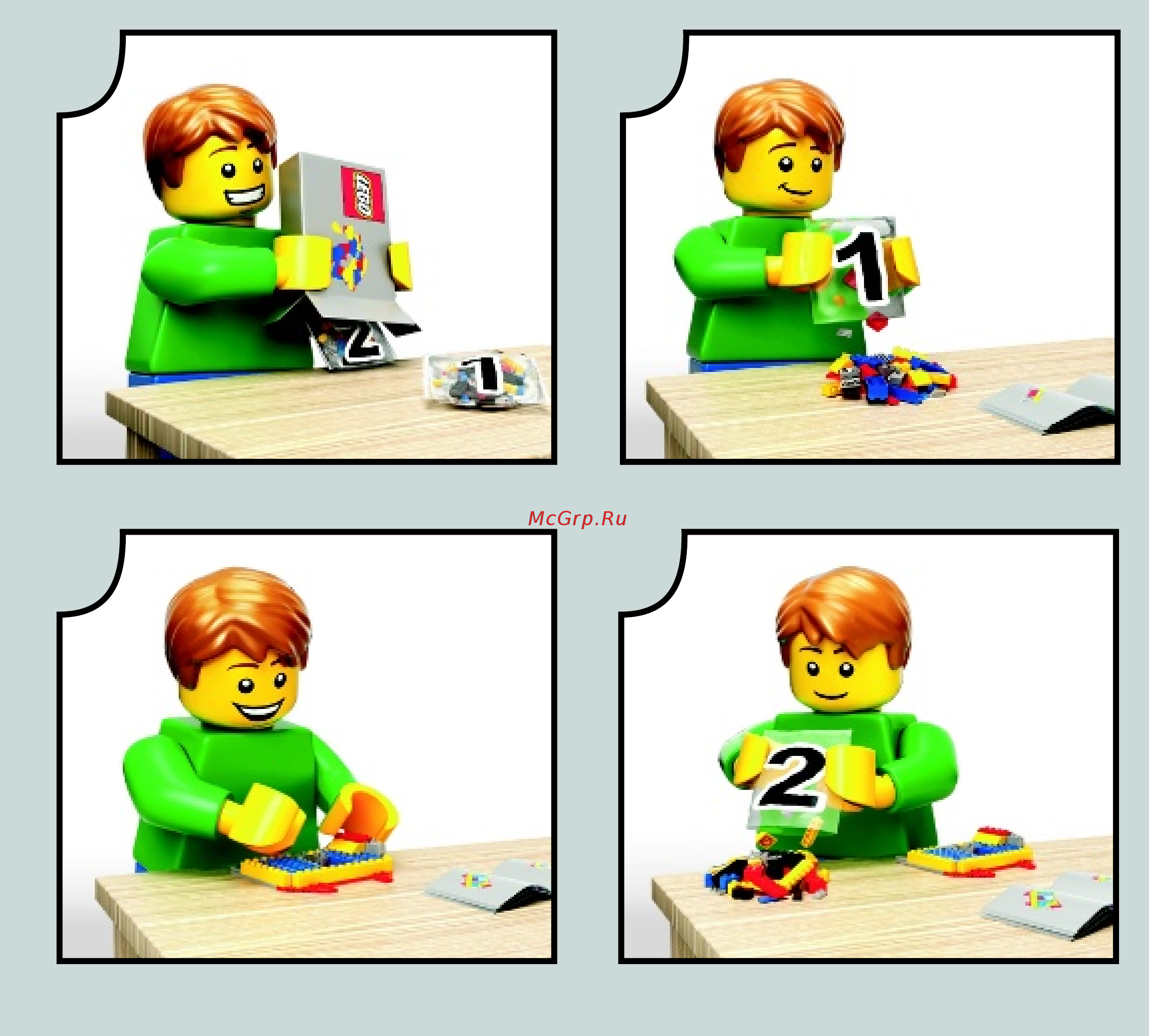 Lego Star Wars Улучшенный Прототип TIE Истребителя (75082) Инструкция по эксплуатации онлайн [3/63] 305163