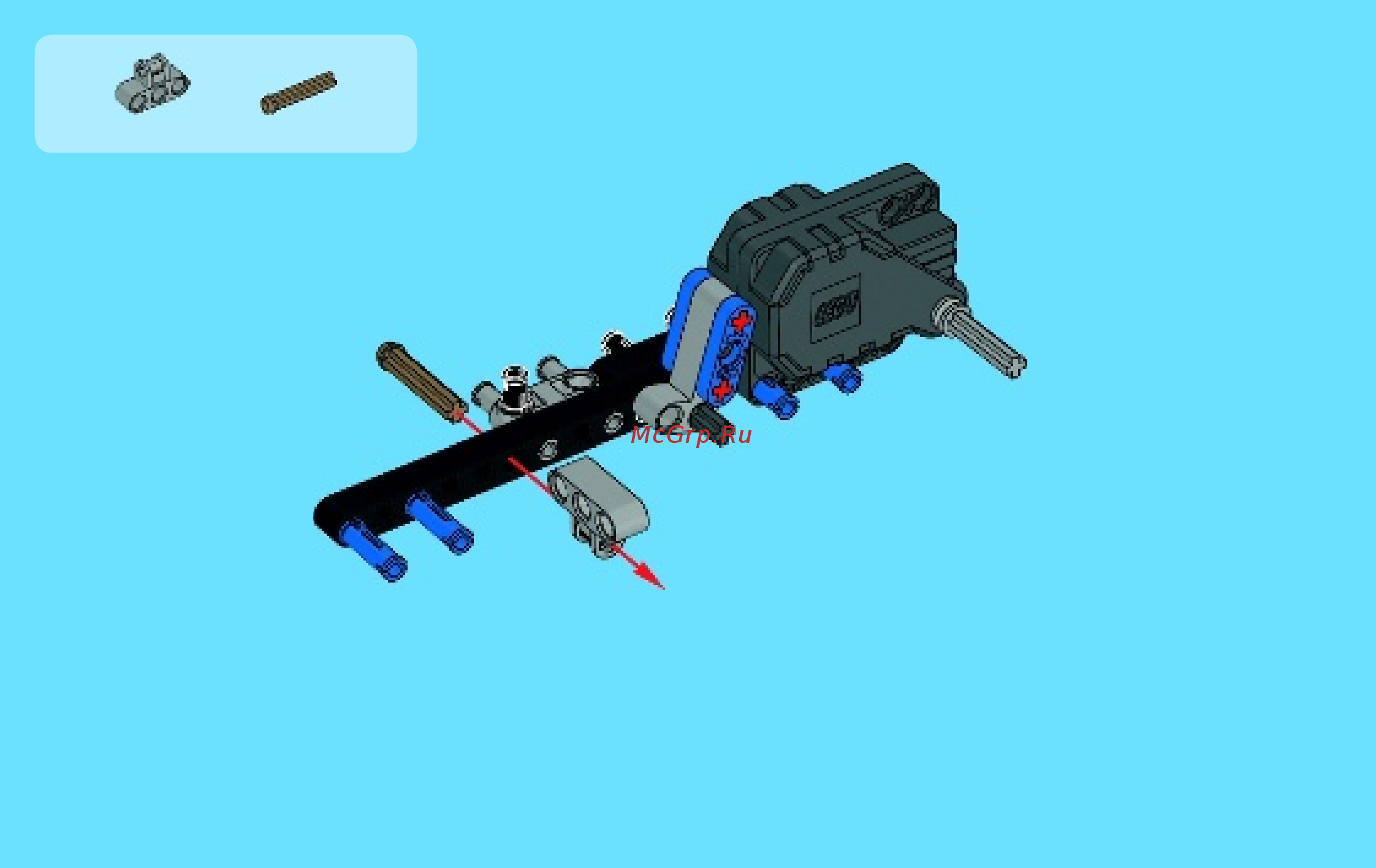 Lego Technic Рекордсмен (42033) Инструкция по эксплуатации онлайн [10/55] 305176