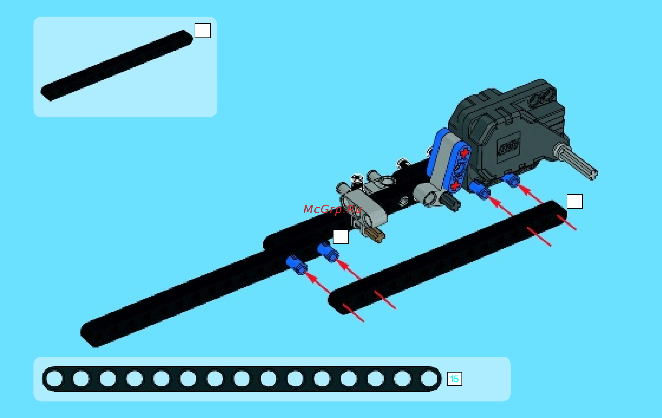 Lego Technic Рекордсмен (42033) Инструкция по эксплуатации онлайн [11/55] 305176