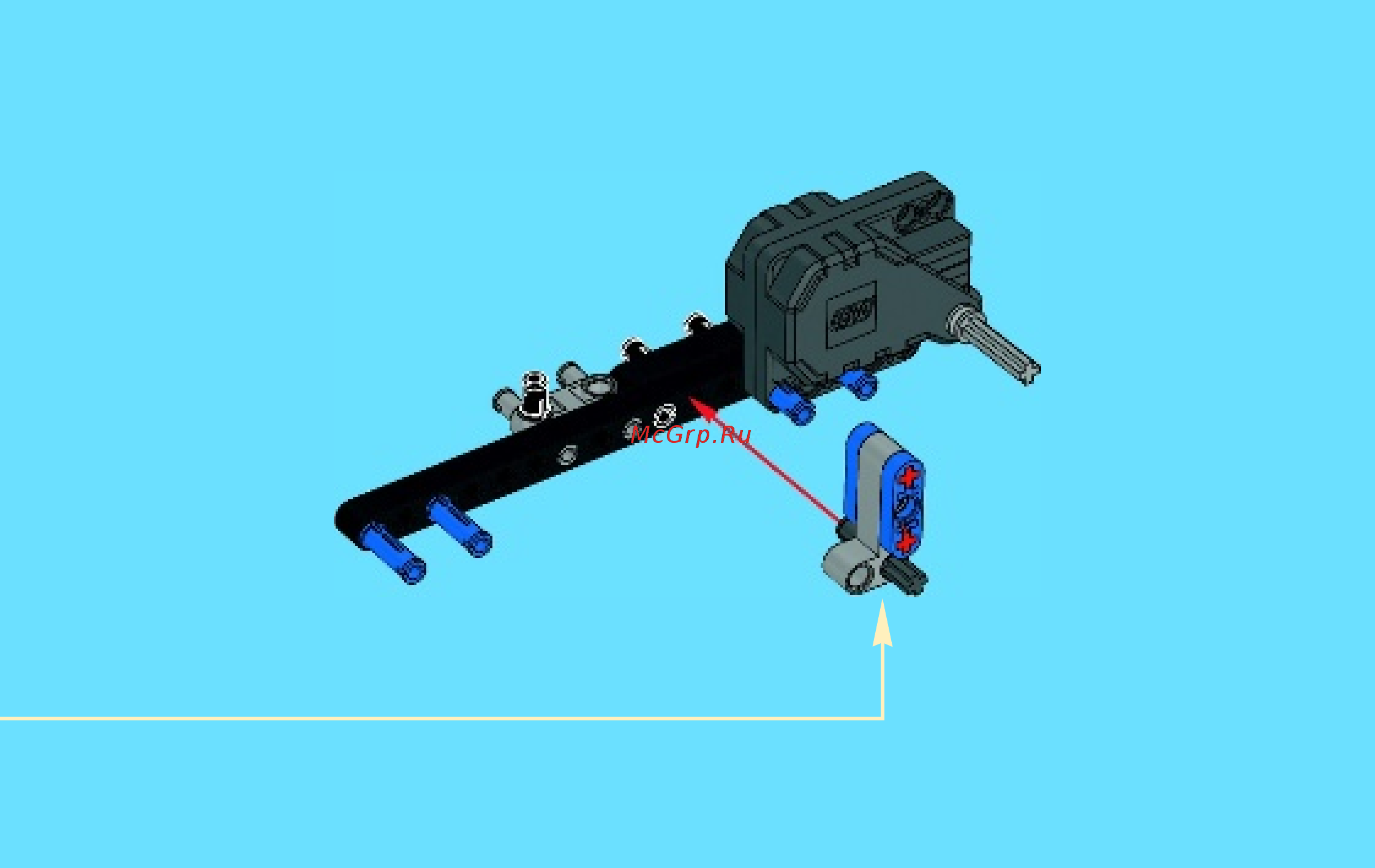 Lego Technic Рекордсмен (42033) Инструкция по эксплуатации онлайн [9/55] 305176