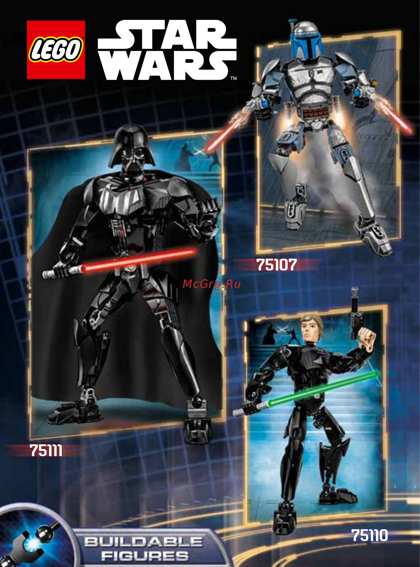 Lego Constraction Star Wars Jango Fett (75107) Инструкция по эксплуатации онлайн [32/35] 305180