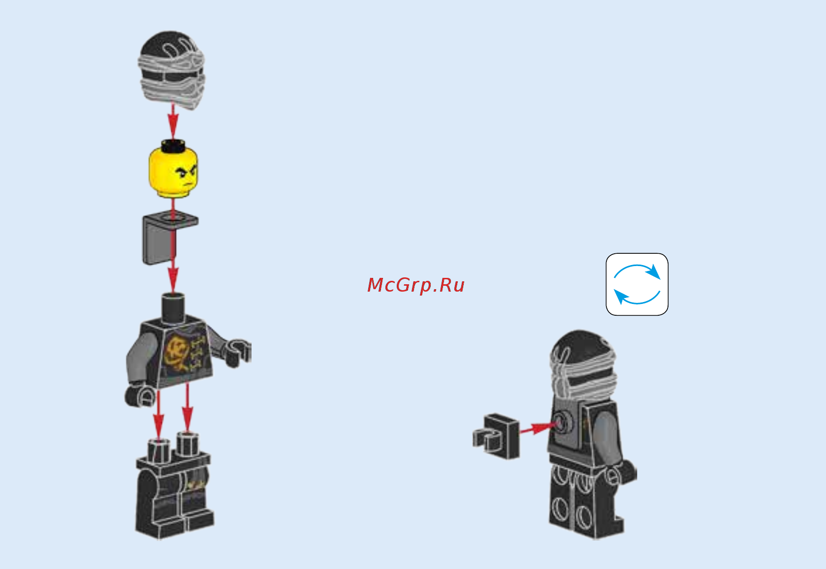 Lego Ninjago Дракон Коула (70599) Инструкция по эксплуатации онлайн [2/39] 305188