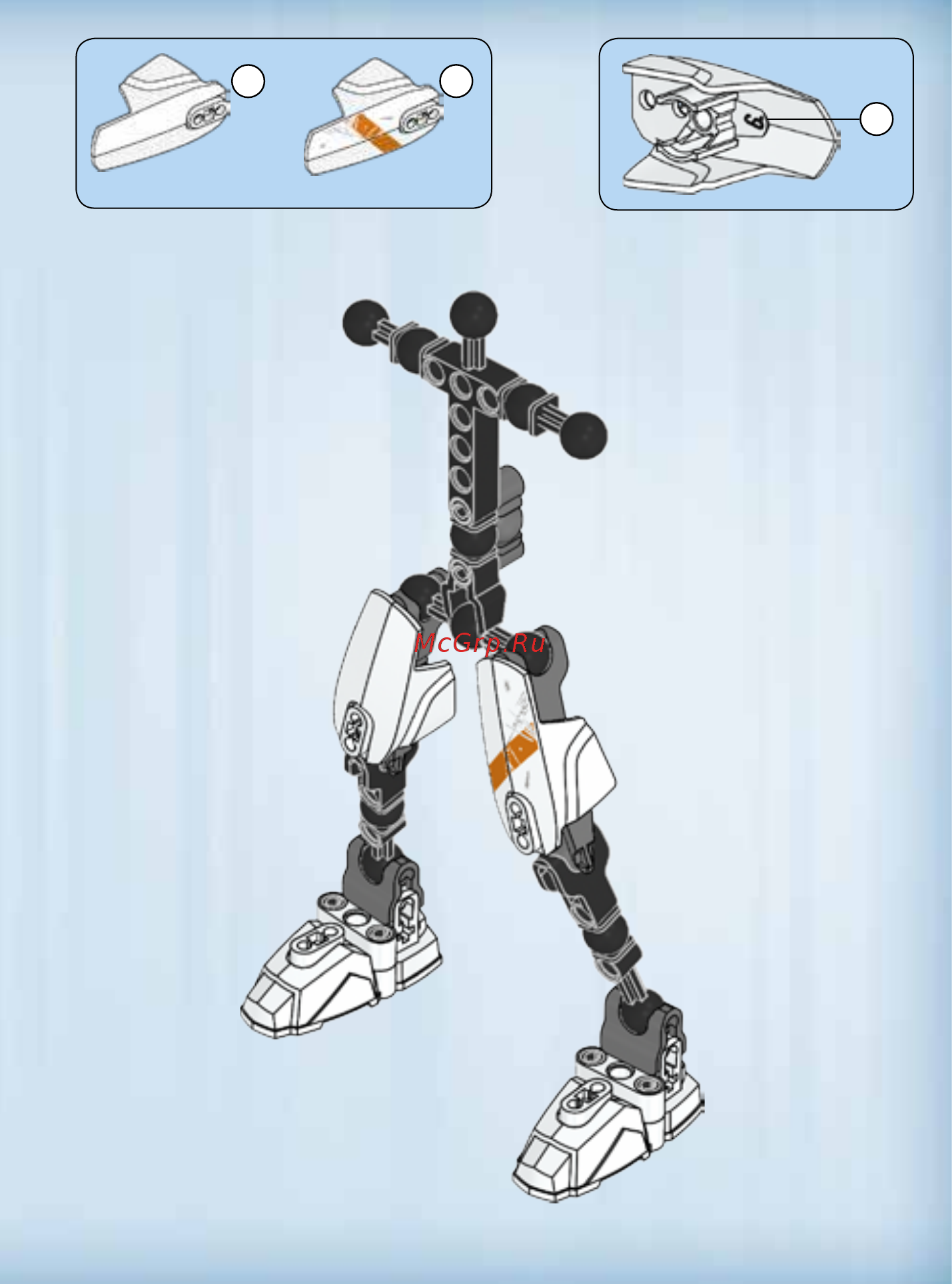 Lego Constraction Star Wars Clone Commander Cody (75108) Инструкция по эксплуатации онлайн [7/35] 305198