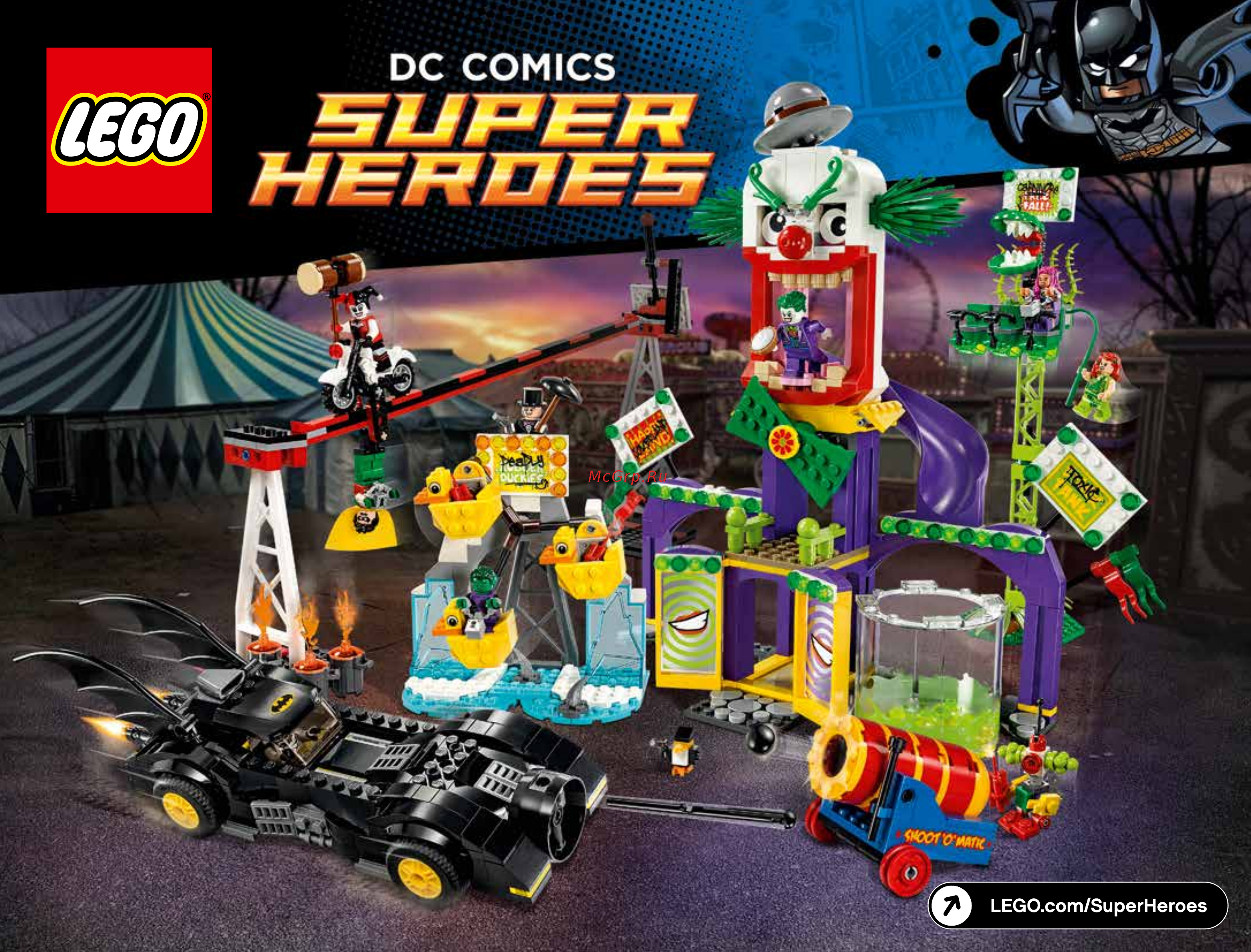 Lego Super Heroes Джокерленд (76035) Инструкция по эксплуатации онлайн
