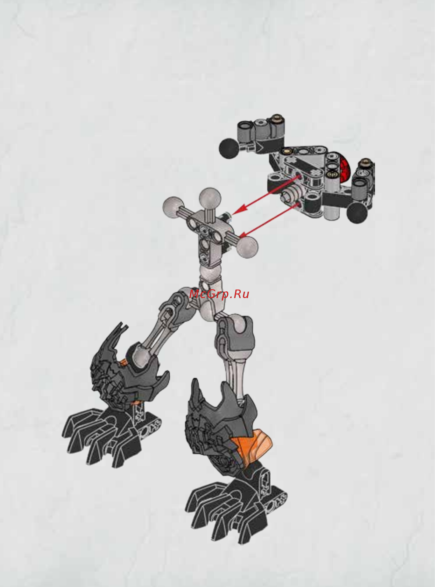 Lego Bionicle Череп-Крушитель (70793) Инструкция по эксплуатации онлайн [14/31] 305201