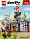 Lego Angry Birds Замок Короля свинок (75826) Инструкция по эксплуатации