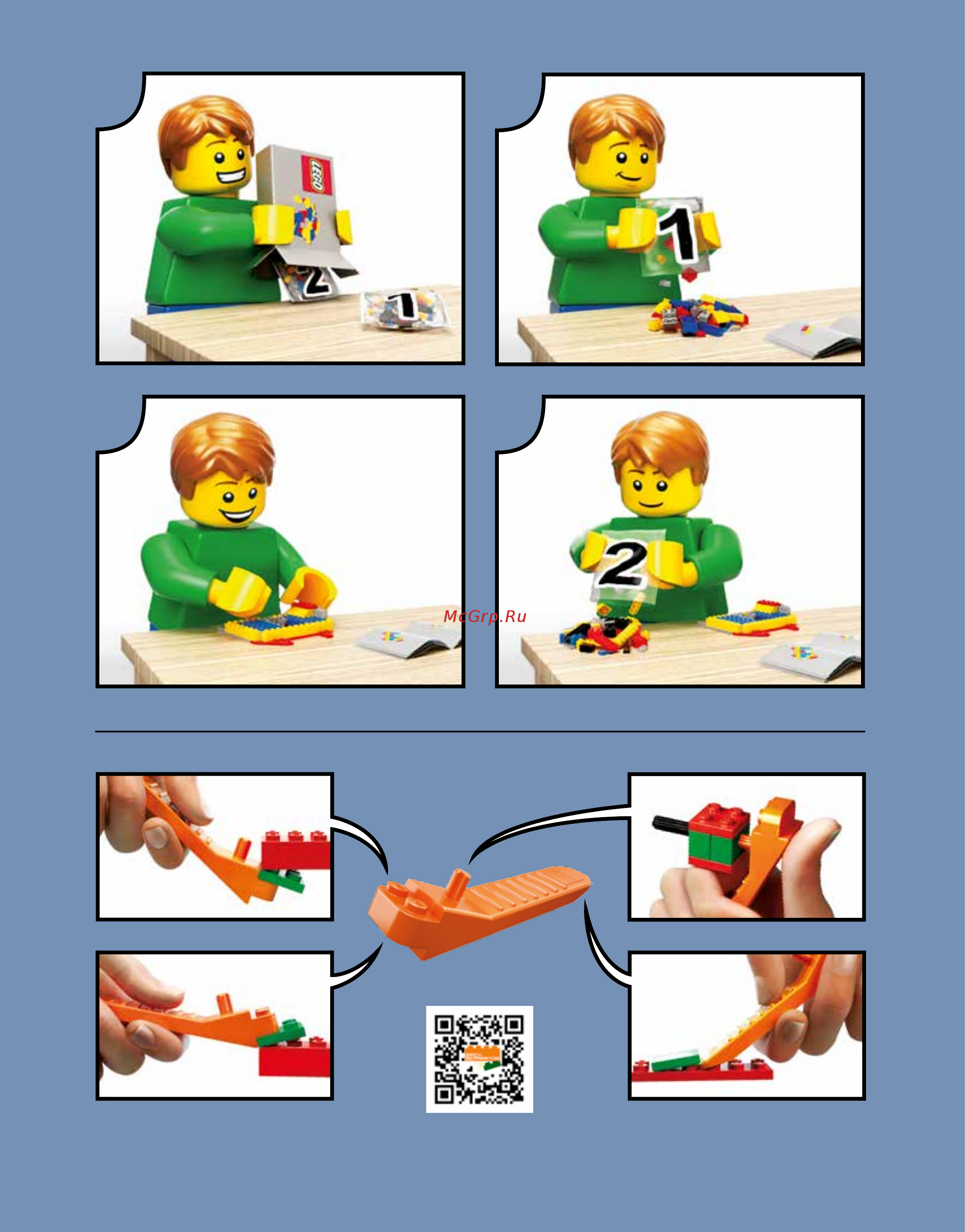 Lego Ninjago Атака Дракона Морро (70736) Инструкция по эксплуатации онлайн [2/99] 305215