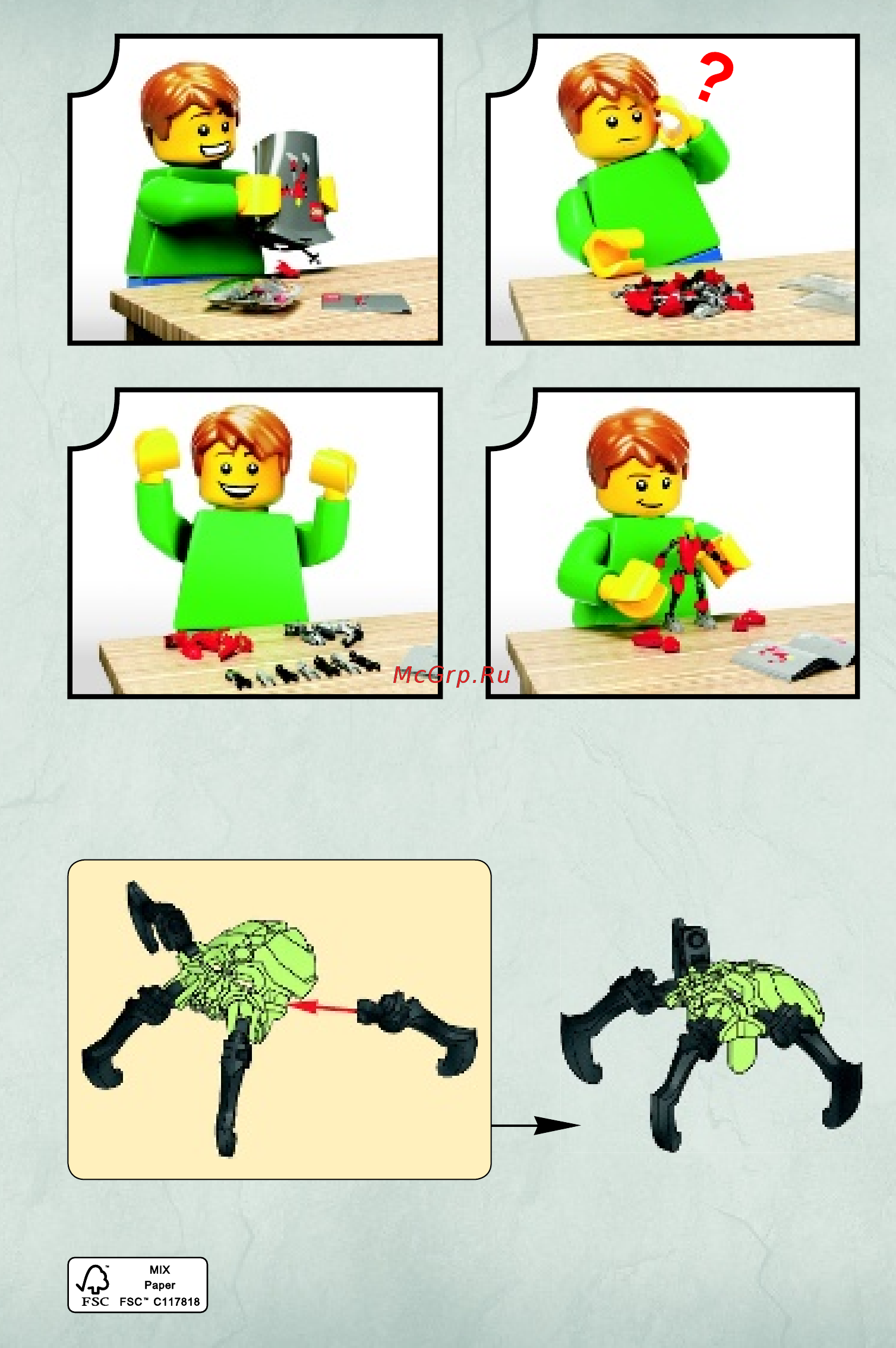 Lego Bionicle Таху – Повелитель Огня (70787) Инструкция по эксплуатации онлайн [3/39] 305232