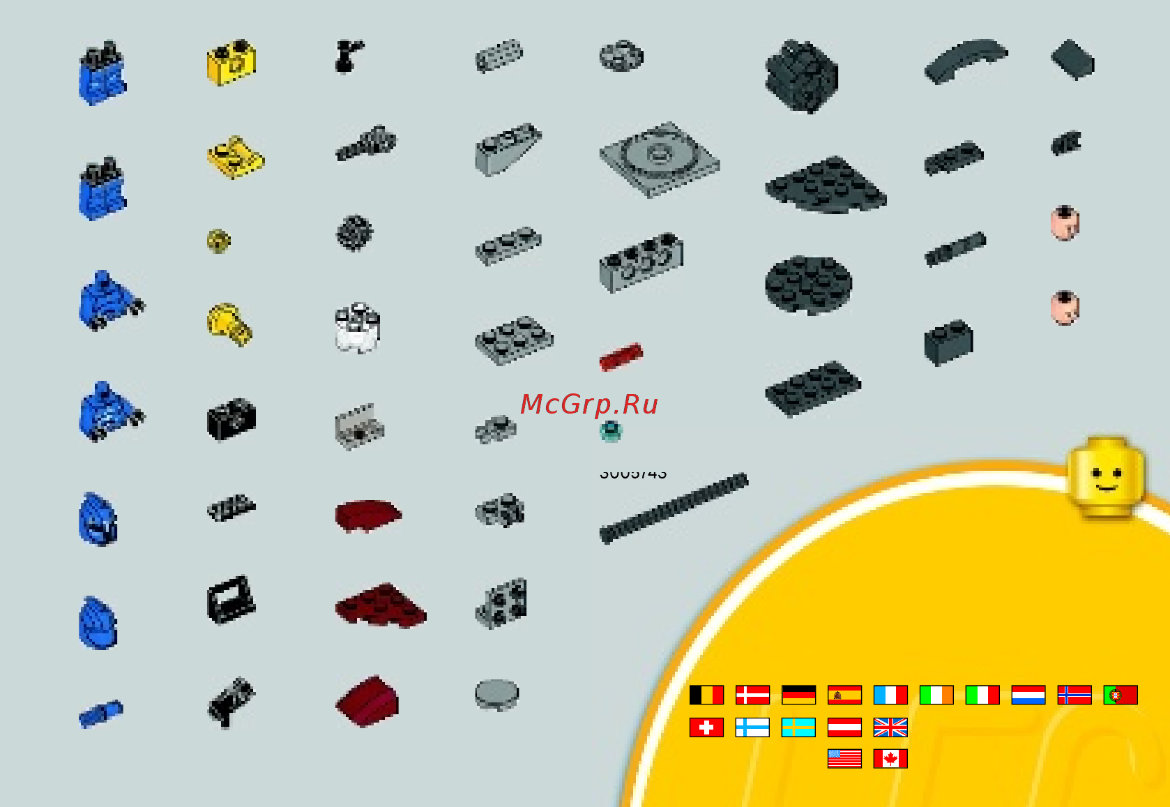 Lego Star Wars Элитное подразделение Коммандос Сената (75088) [29/31] 00800 5346 5555
