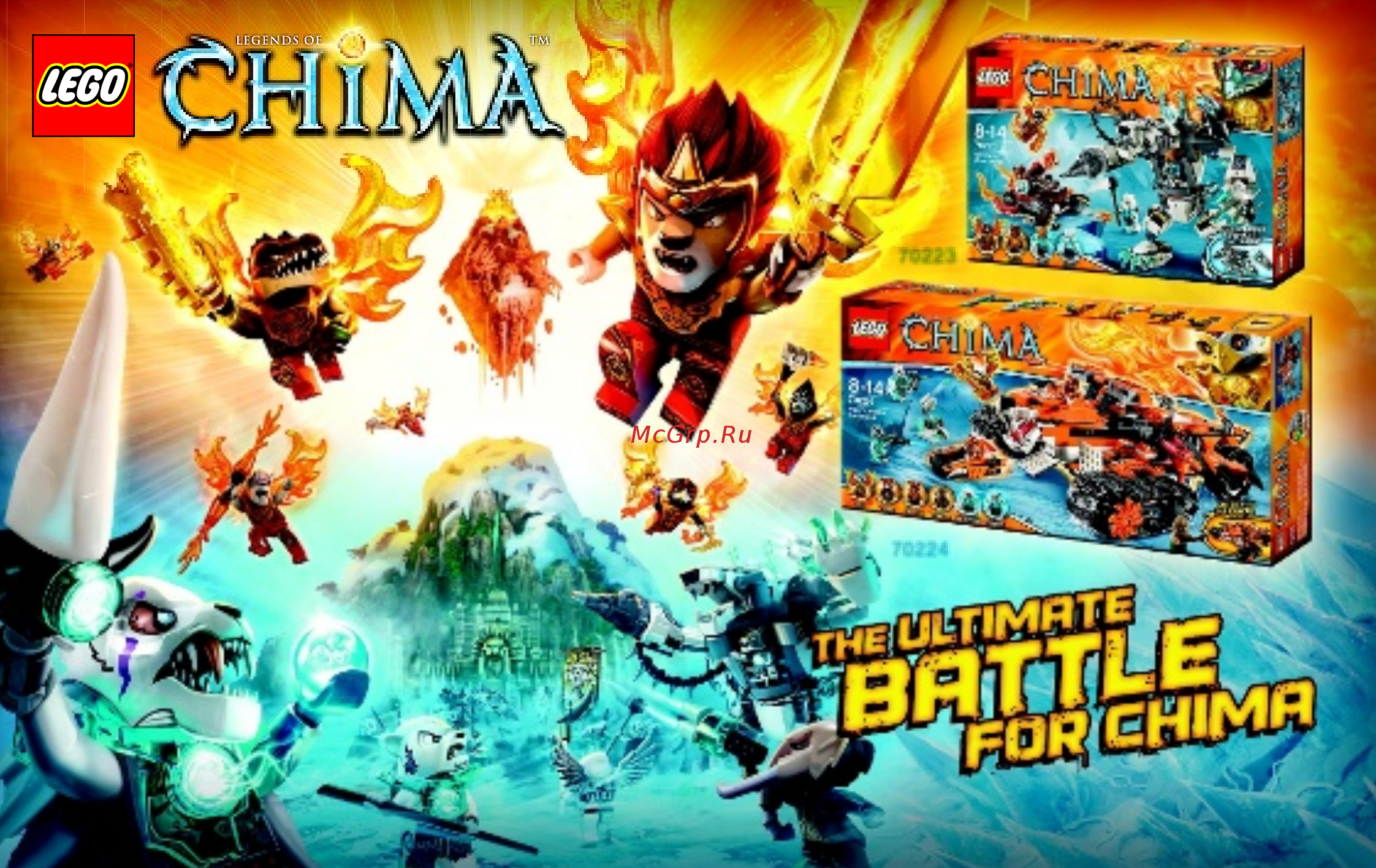 Lego Chima Саблецикл Стрейнора (70220) Инструкция по эксплуатации онлайн [47/51] 305298