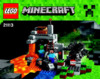 Lego Minecraft Пещера (21113) Инструкция по эксплуатации