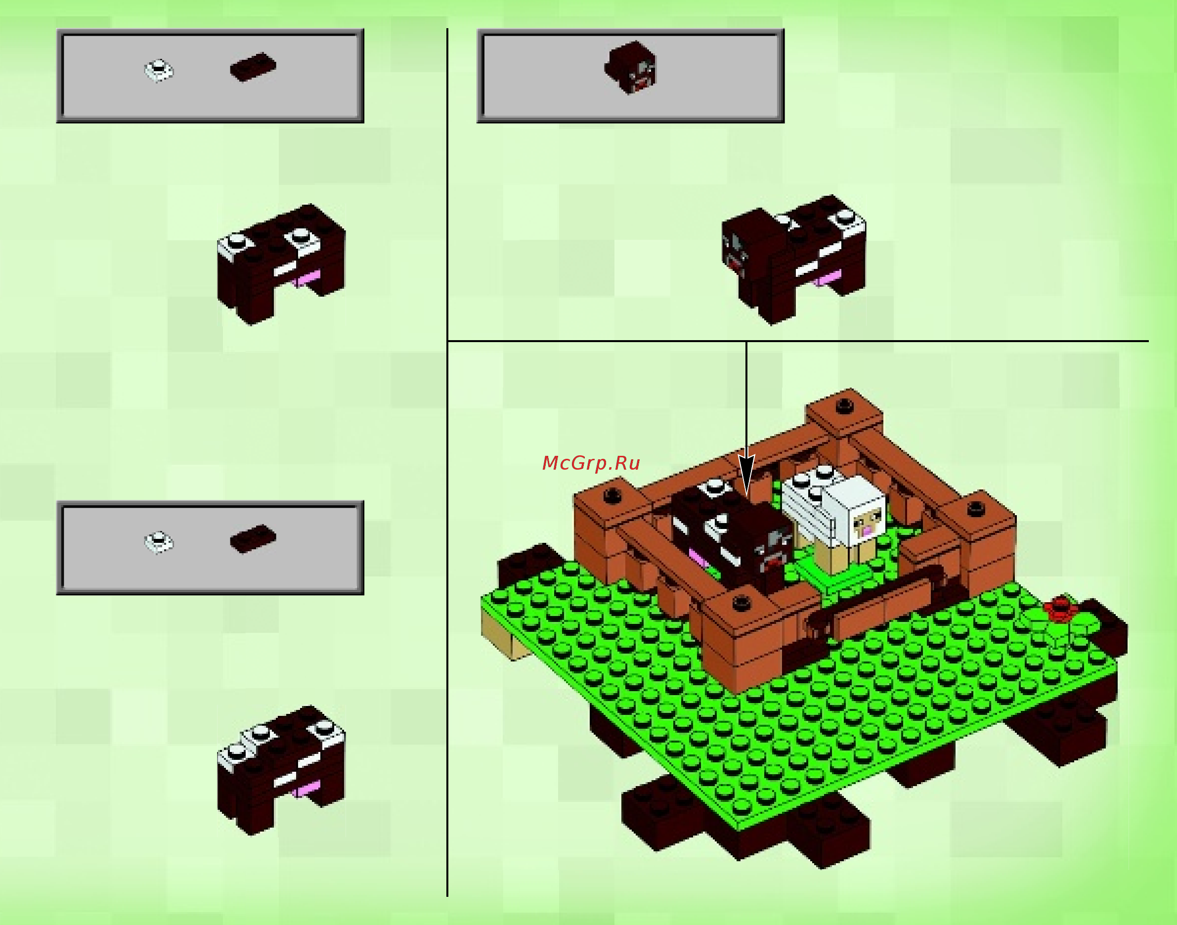 Lego Minecraft Ферма (21114) Инструкция по эксплуатации онлайн [17/67] 305310