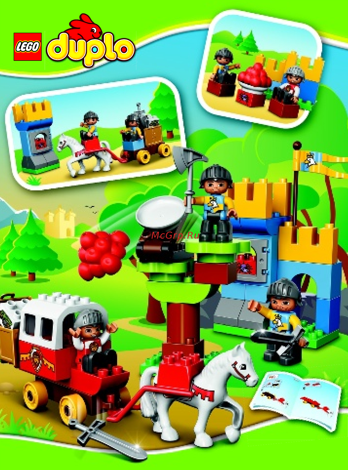 Lego DUPLO Town Спасение сокровищ (10569) Инструкция по эксплуатации онлайн