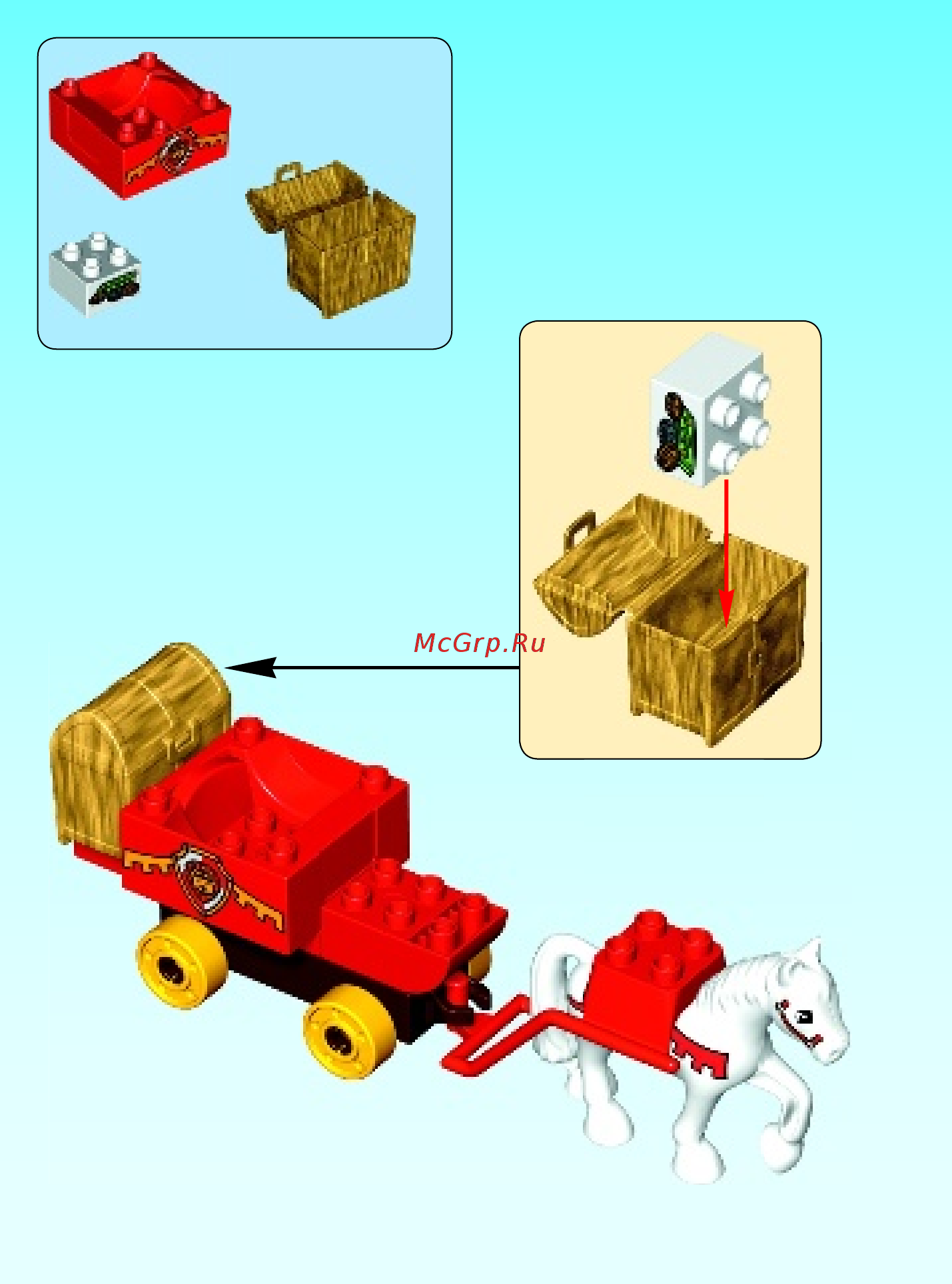 Lego DUPLO Town Спасение сокровищ (10569) Инструкция по эксплуатации онлайн [4/19] 305316