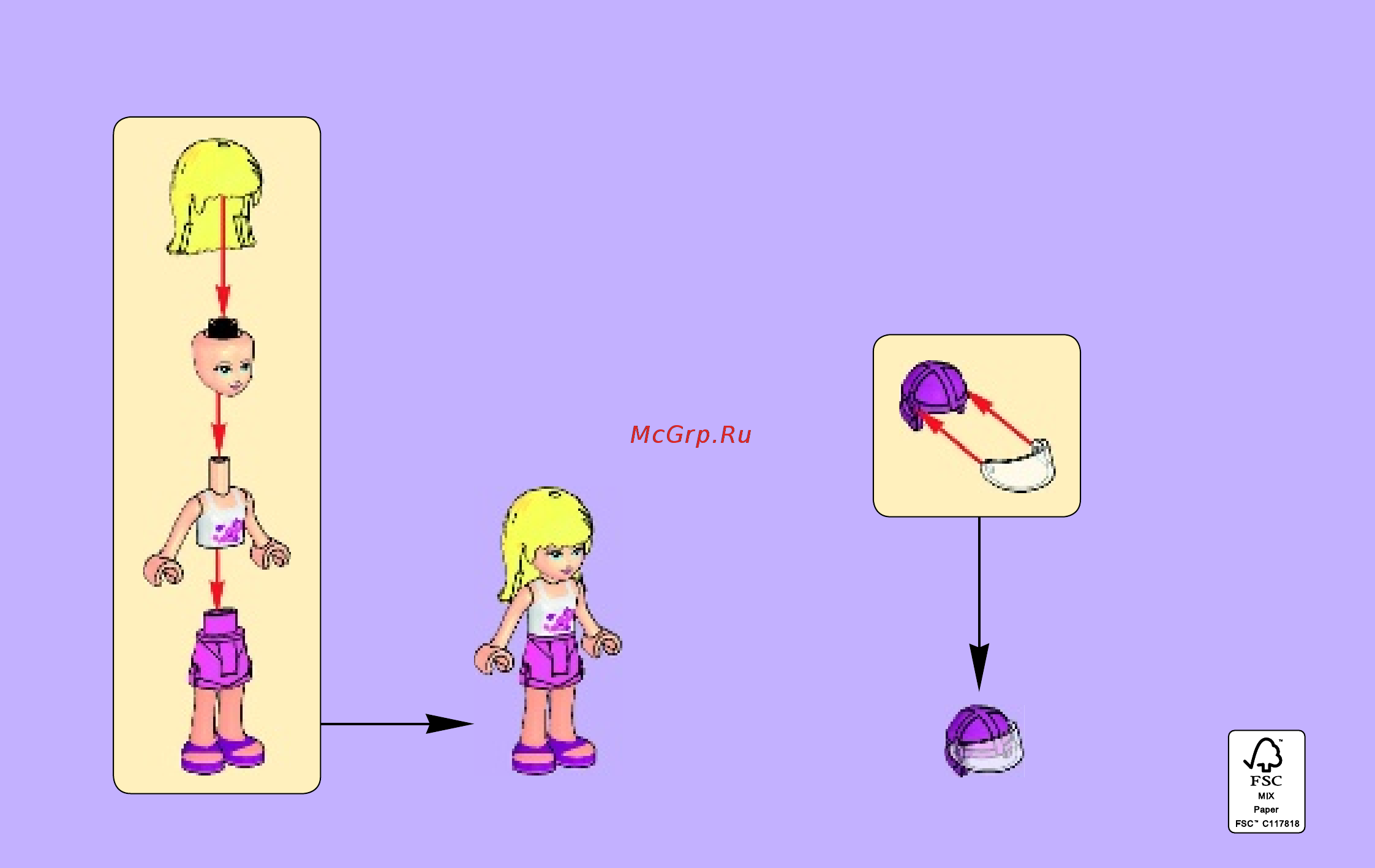 Lego Friends Пиццерия Стефани (41092) Инструкция по эксплуатации онлайн [2/23] 305327
