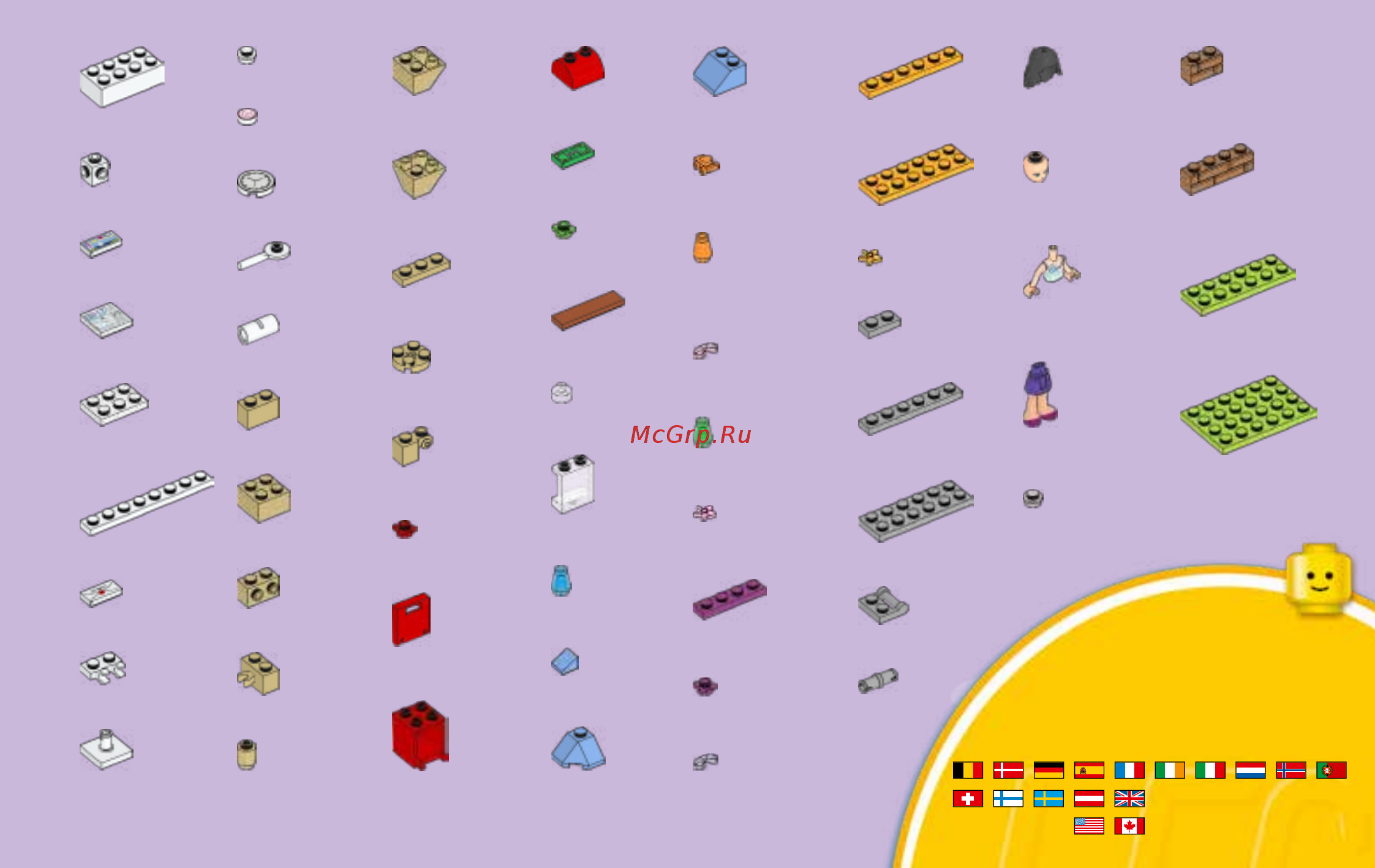 Lego Friends Туристический киоск Эммы (41098) [27/31] 00800 5346 5555 1 800 422 5346