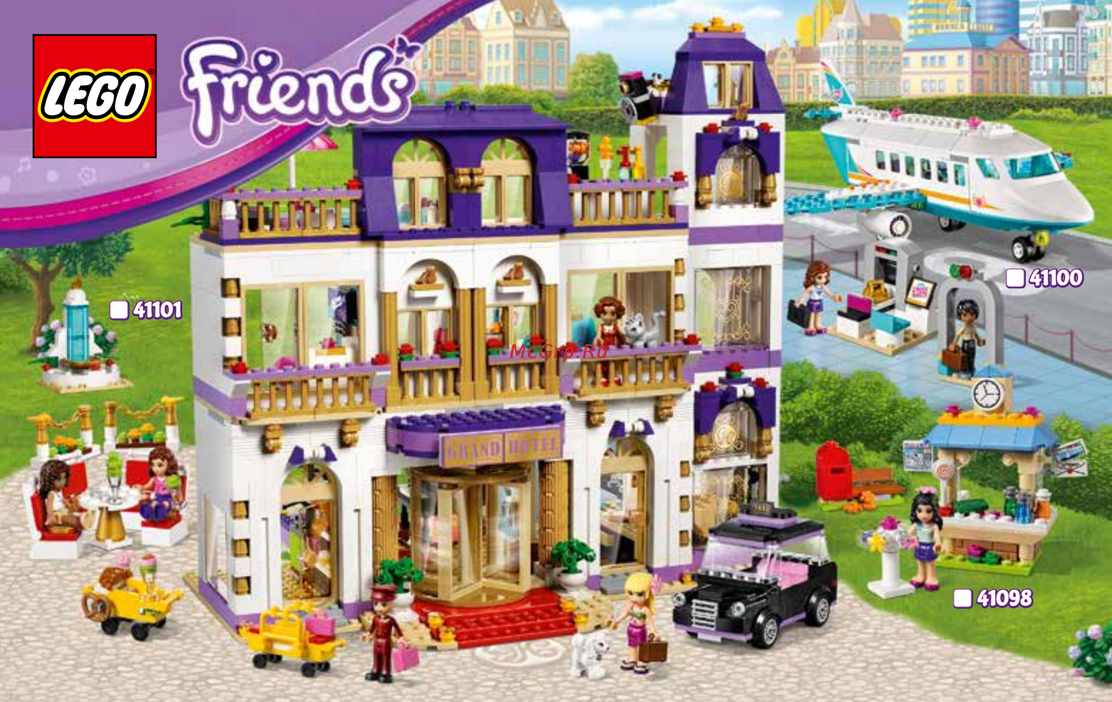 Lego Friends Туристический киоск Эммы (41098) Инструкция по эксплуатации онлайн [28/31] 305335