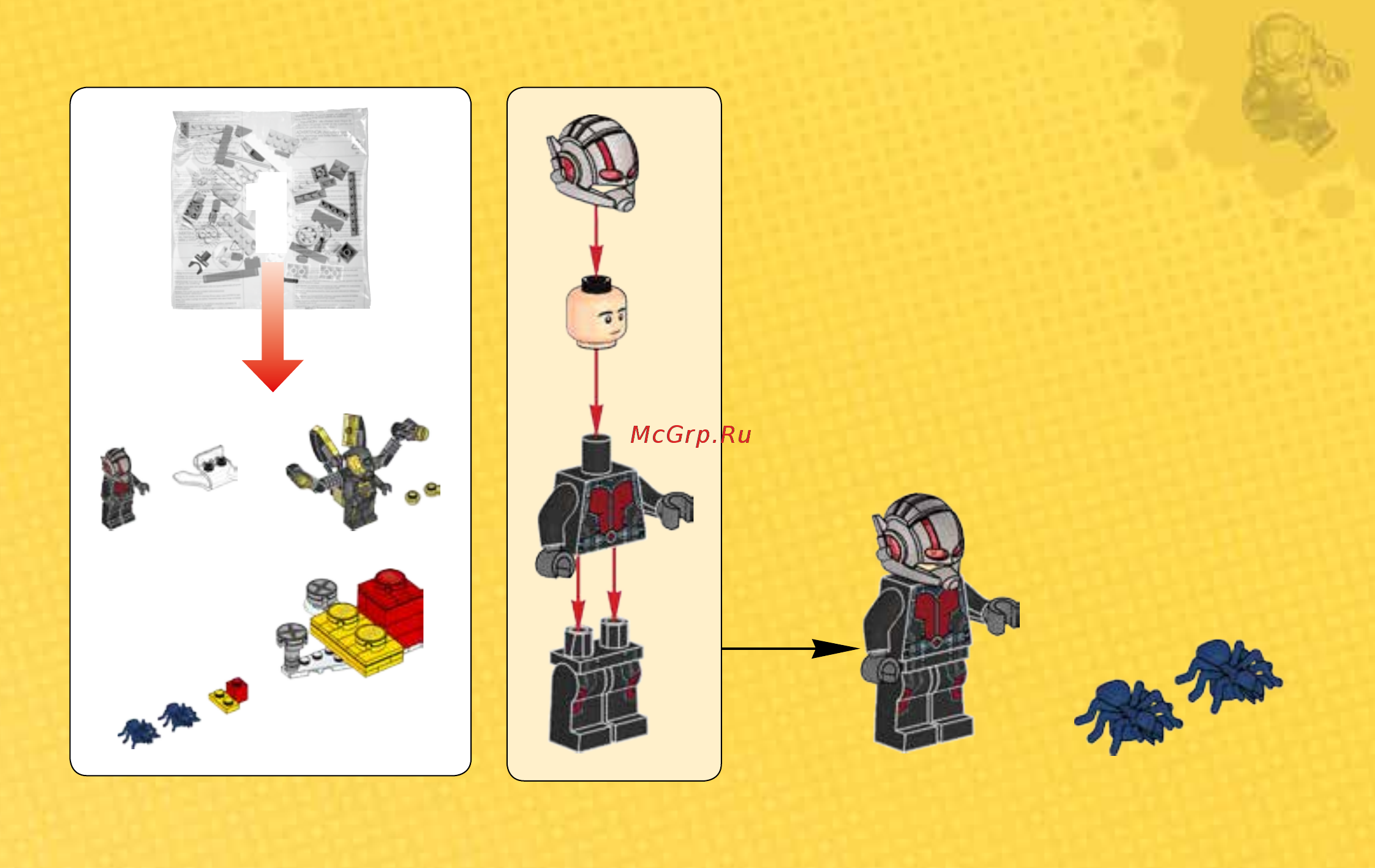 Lego Super Heroes Marvel’s Ant-Man (76039) Инструкция по эксплуатации онлайн [3/63] 305352