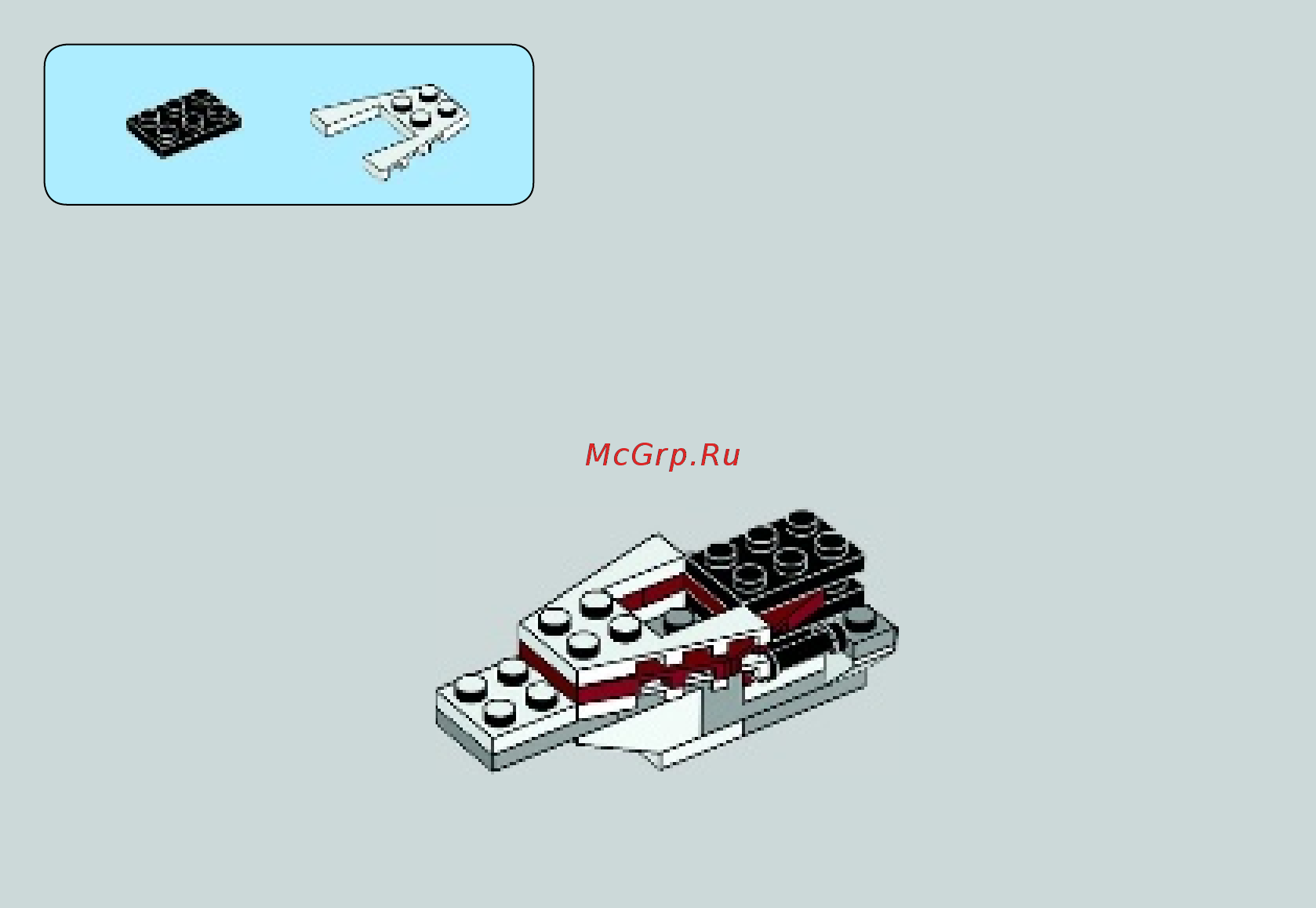 Lego Star Wars Истребитель X-wing (X-wing Fighter) (75032) Инструкция по эксплуатации онлайн [10/28] 305386