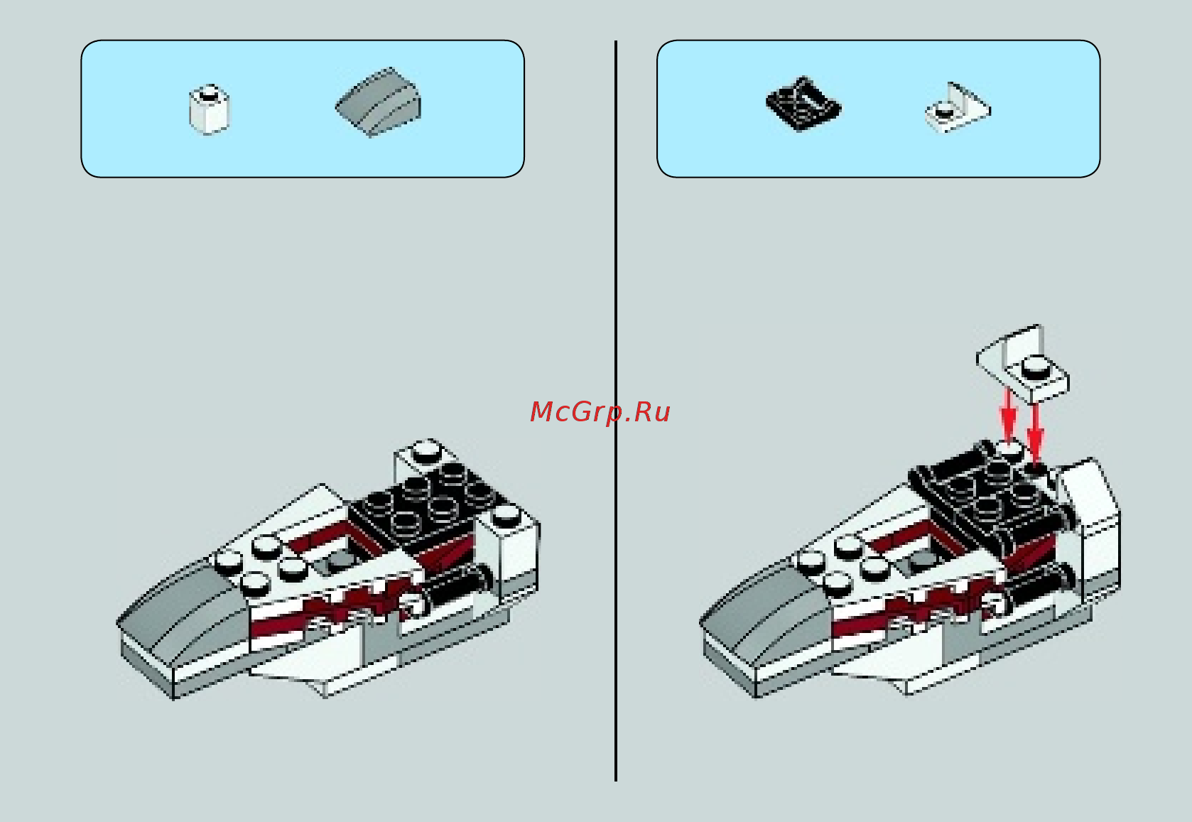 Lego Star Wars Истребитель X-wing (X-wing Fighter) (75032) Инструкция по эксплуатации онлайн [11/28] 305386