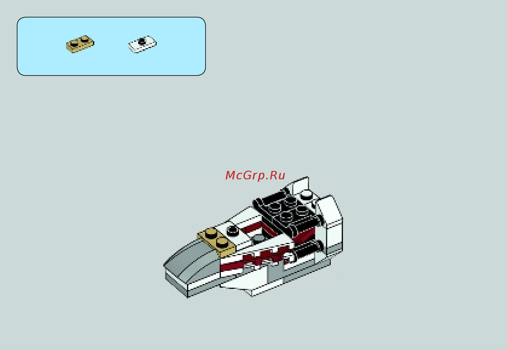 Lego Star Wars Истребитель X-wing (X-wing Fighter) (75032) Инструкция по эксплуатации онлайн [12/28] 305386